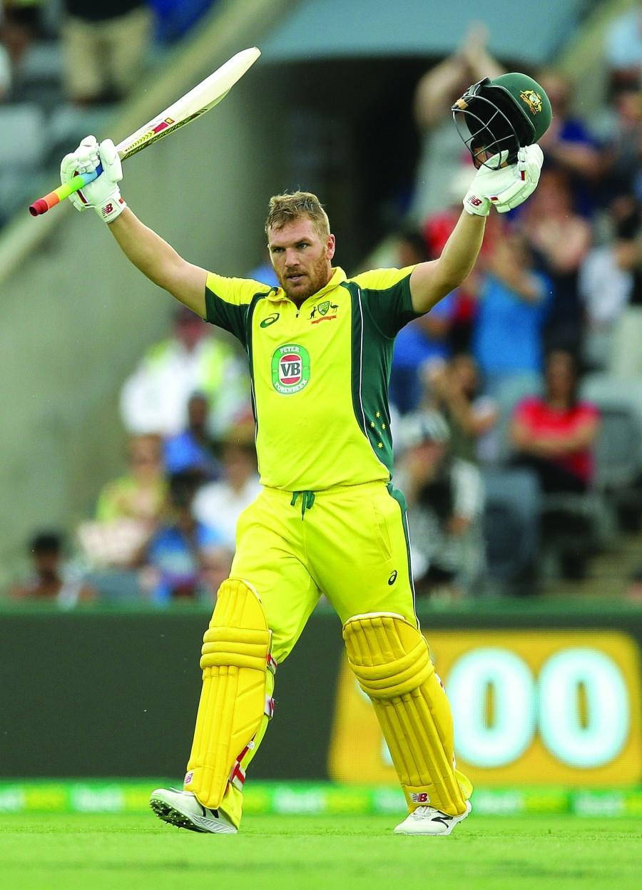 Cricketer Aaron Finch Background