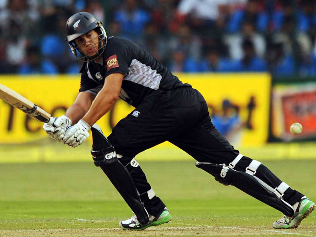 Cricketer Ross Taylor Background
