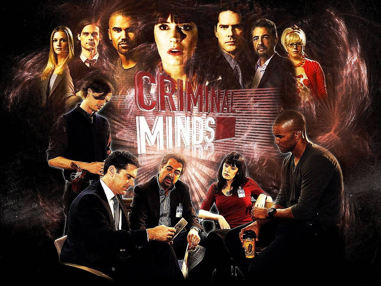 Criminal Minds American Crime-drama Series Background