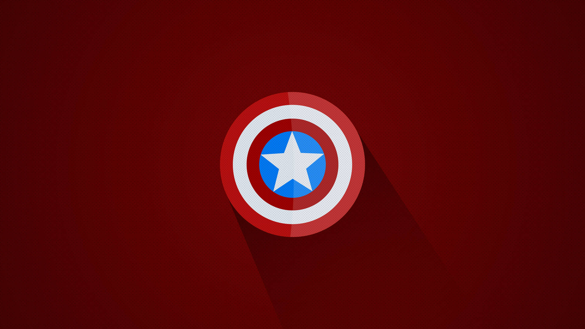 Crimson Captain America Shield Background