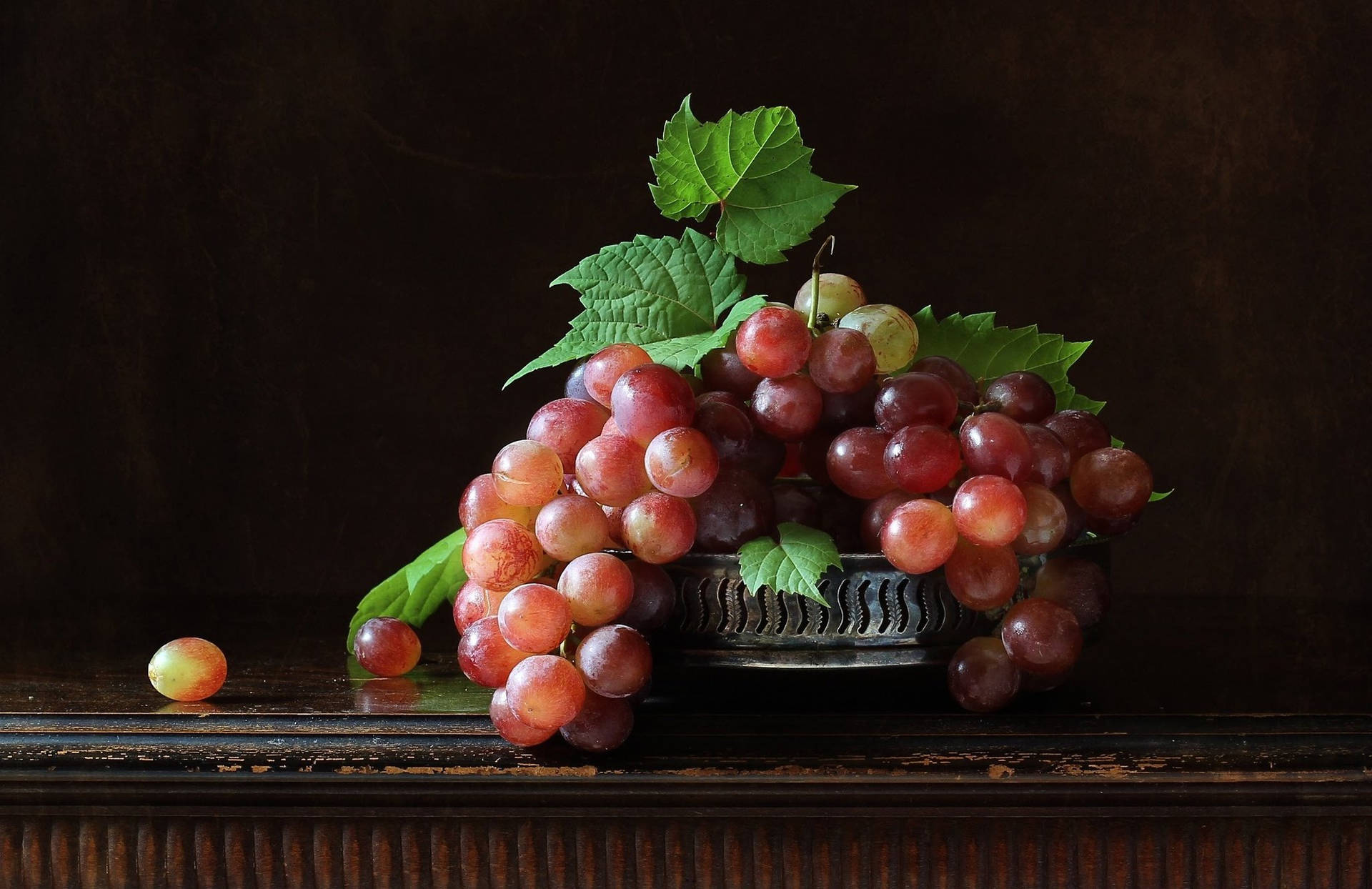 Crimson Grape Photography Background