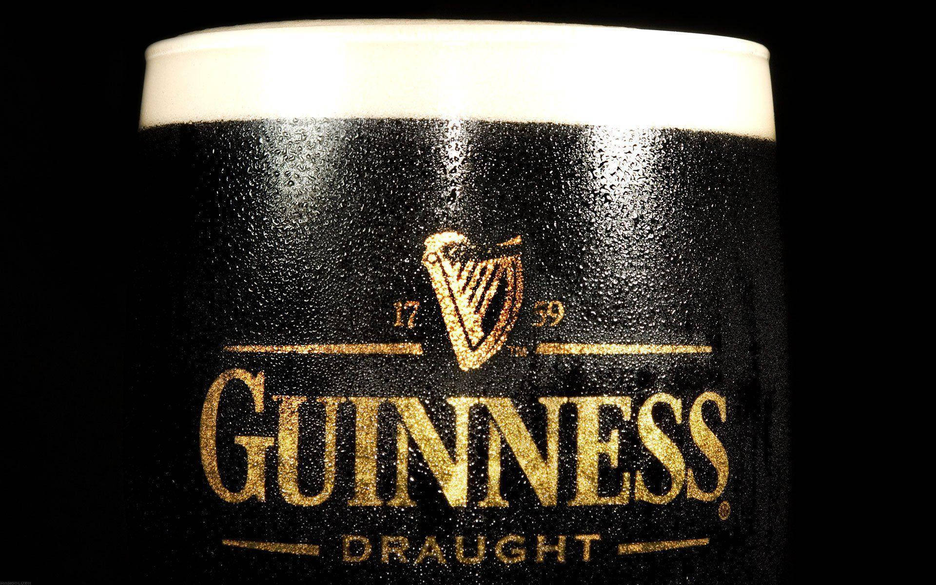 Crisp And Refreshing Guinness Stout Background