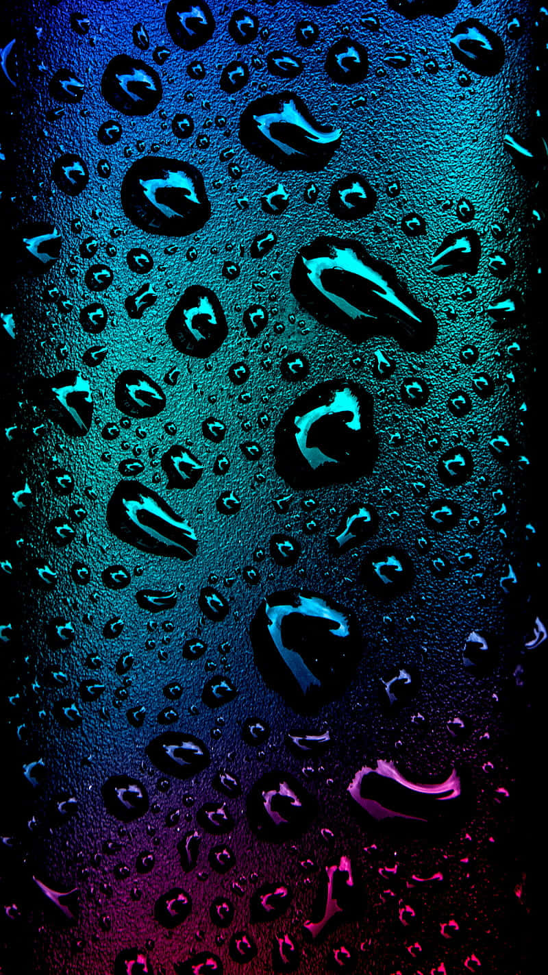 Crisp Colorful Droplets [wallpaper] Background
