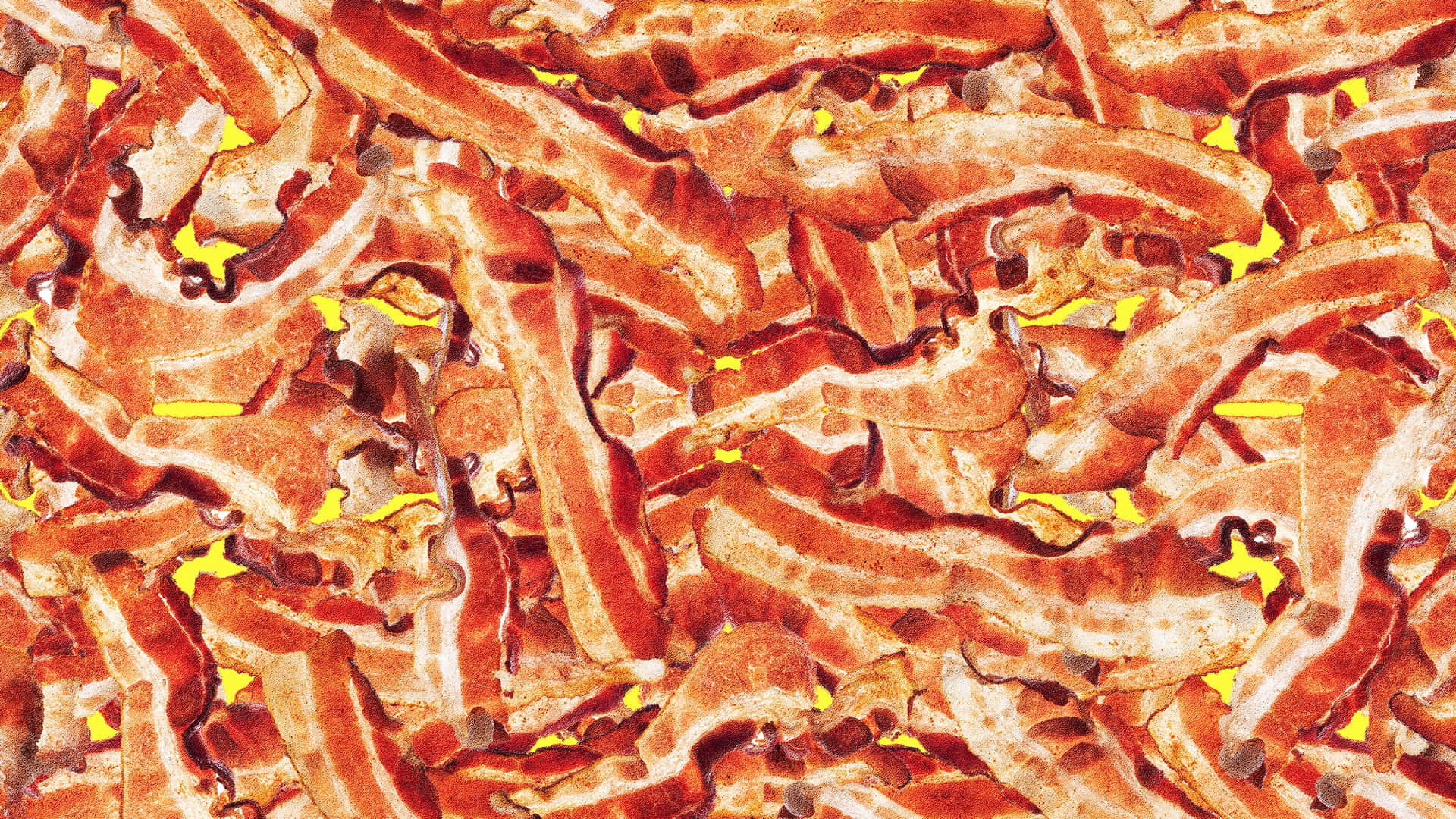 Crispy Bacon Texture Background Background