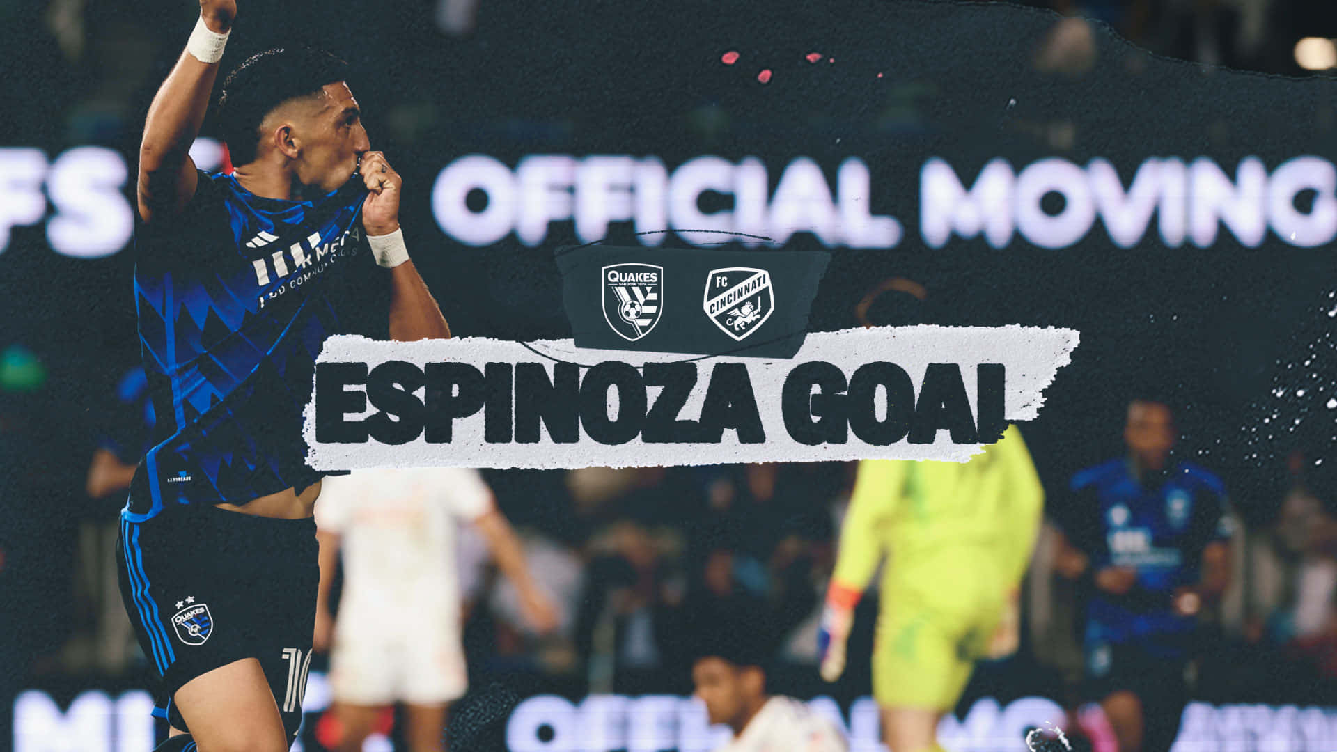 Cristian Espinoza Celebrating Goal