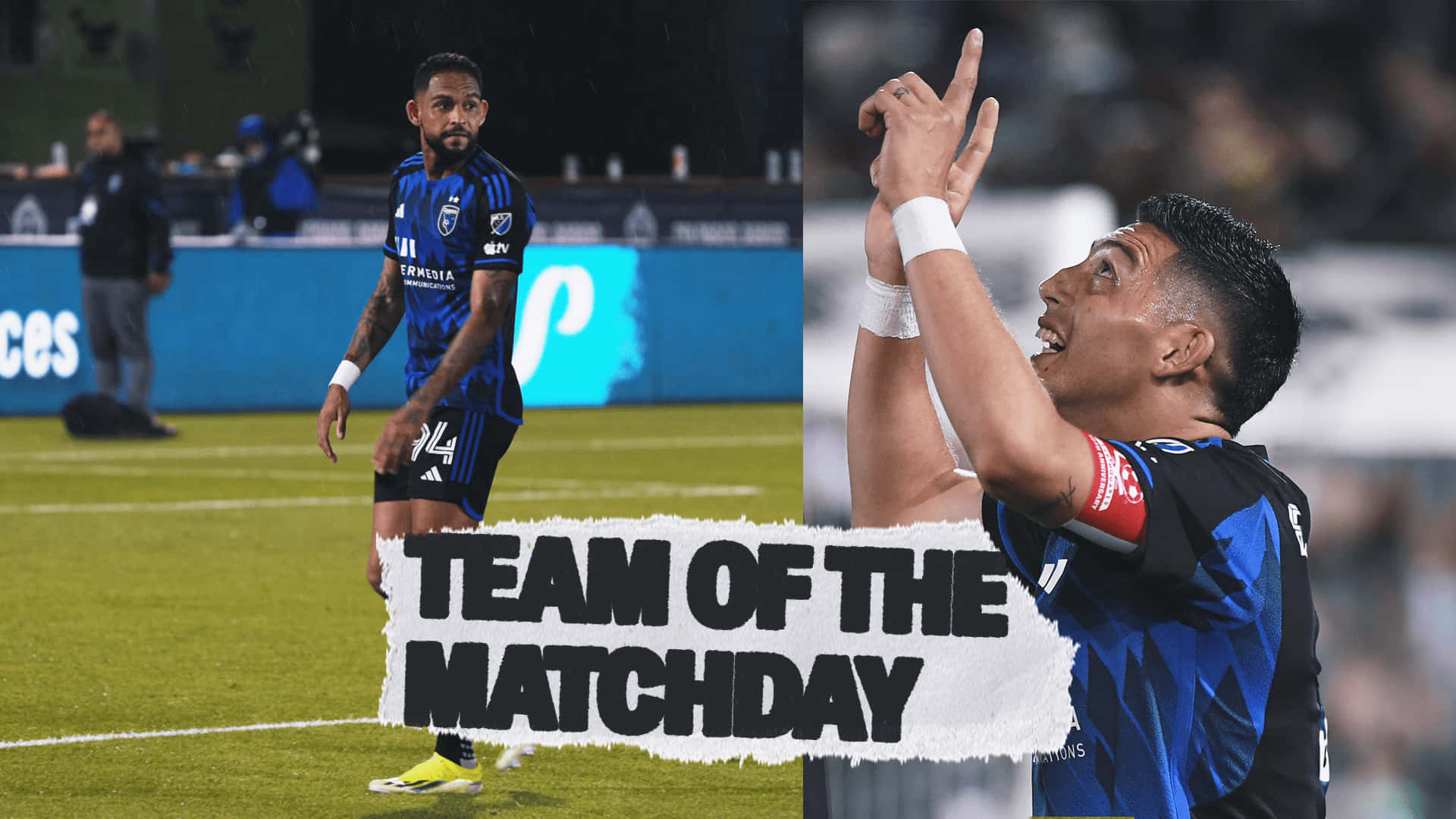 Cristian Espinoza Soccer Matchday Celebrationand Pose