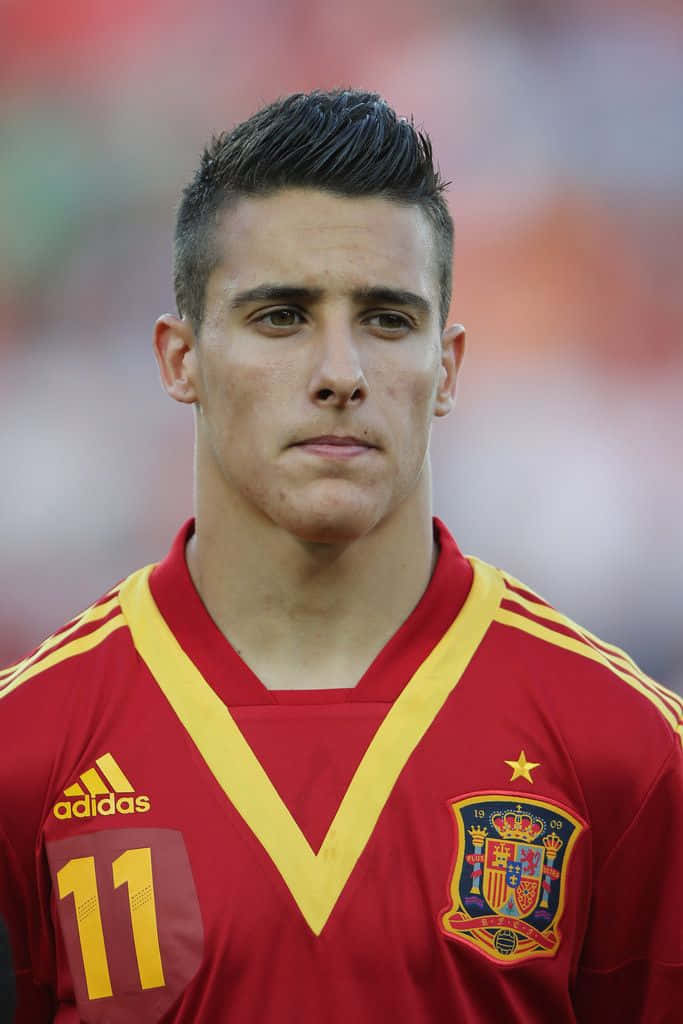 Cristian Tello Of Spain National Football Team Background