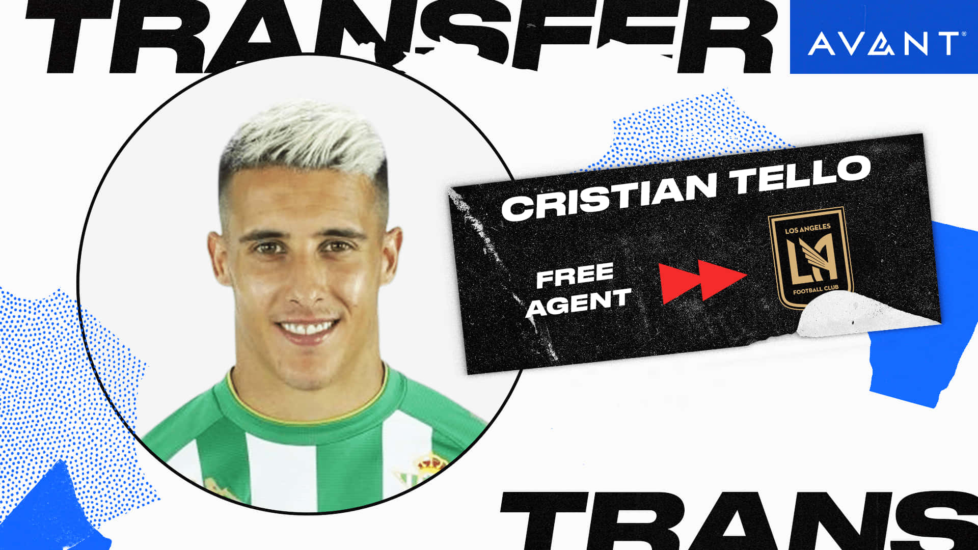 Cristian Tello Signing With Los Angeles Fc Background