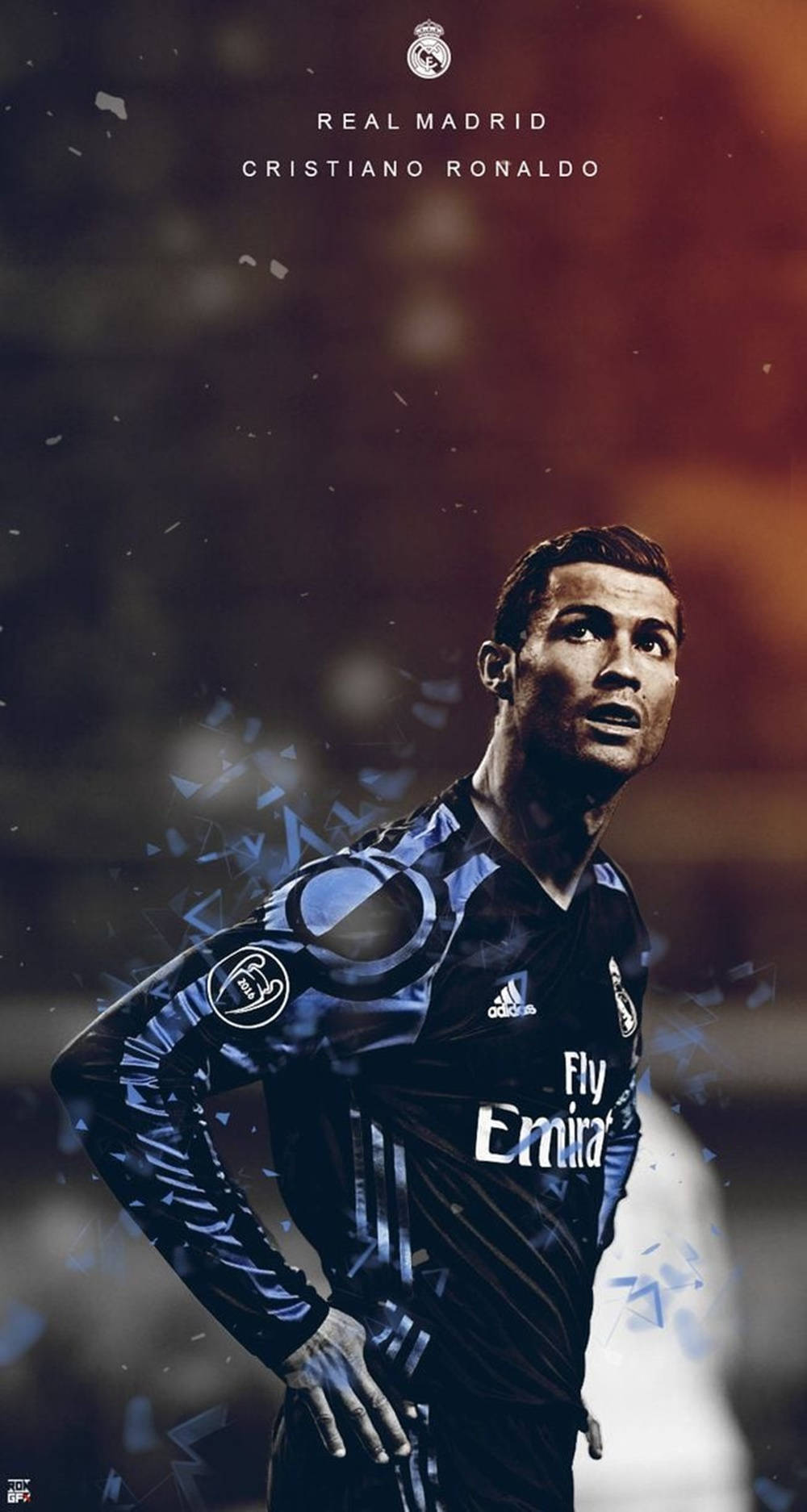 Cristiano Ronaldo Cool Real Madrid Digital Art