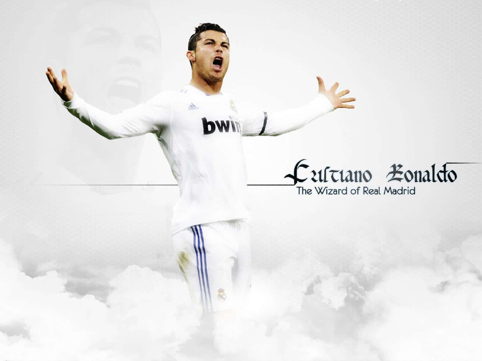 Cristiano Ronaldo Displaying His Soccer Prowess