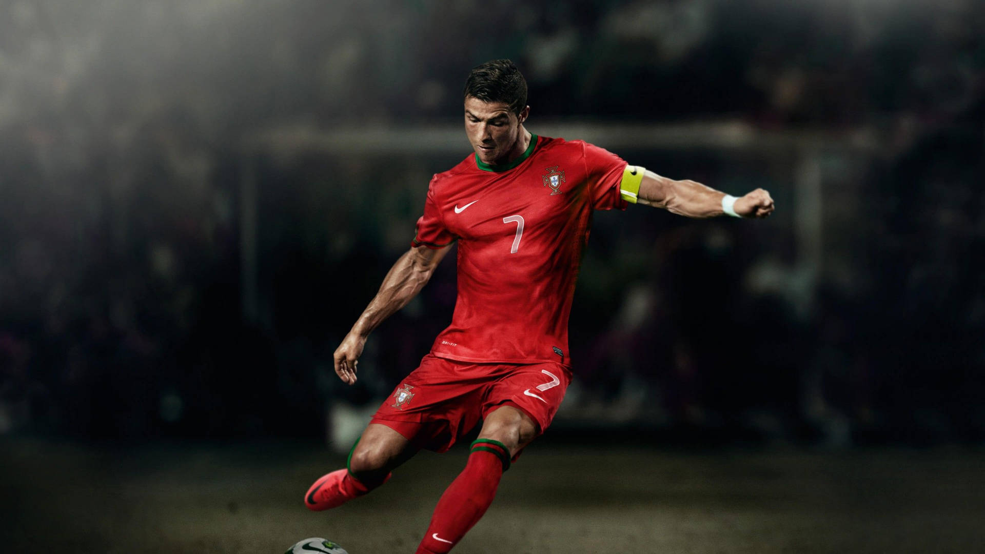 Cristiano Ronaldo Hd Football Background
