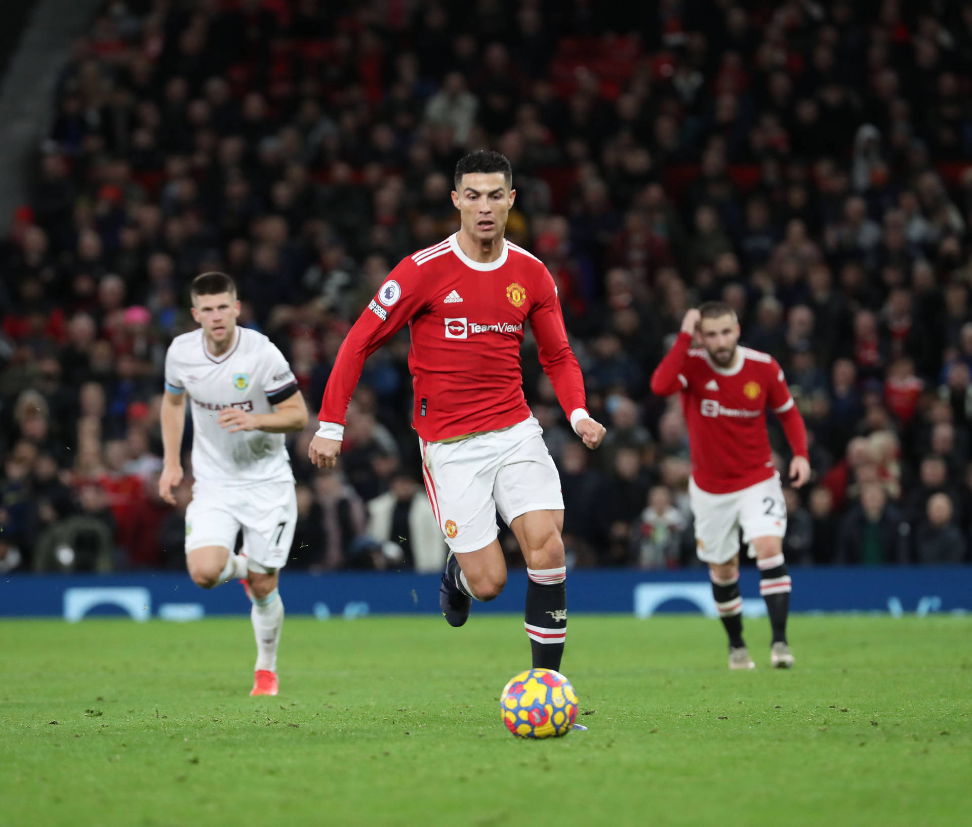 Cristiano Ronaldo Manchester United Gameplay Background