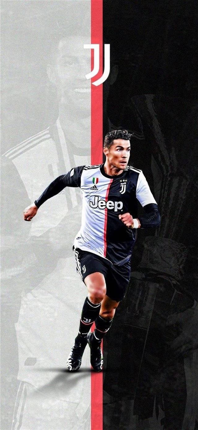 Cristiano Ronaldo Portugal Juventus Running Background