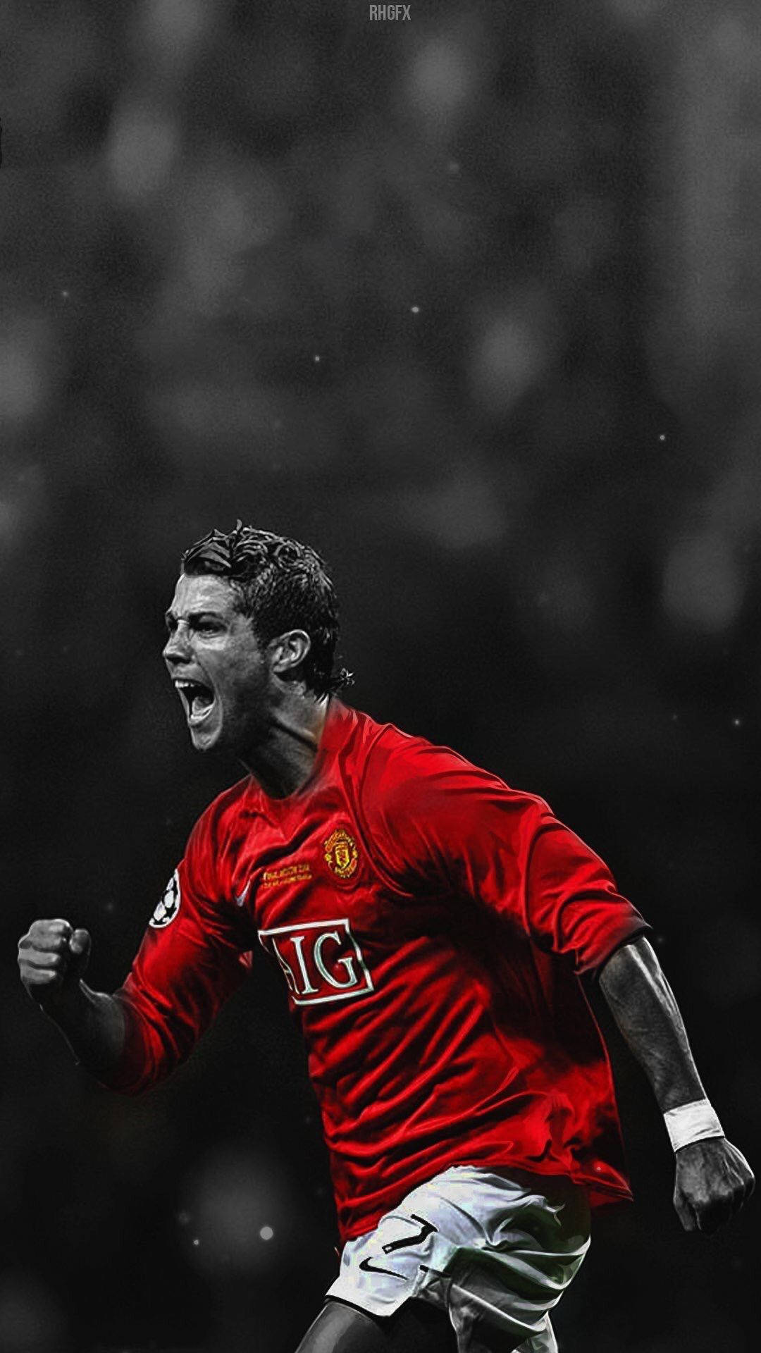 Cristiano Ronaldo Portugal Manchester United Aig Background