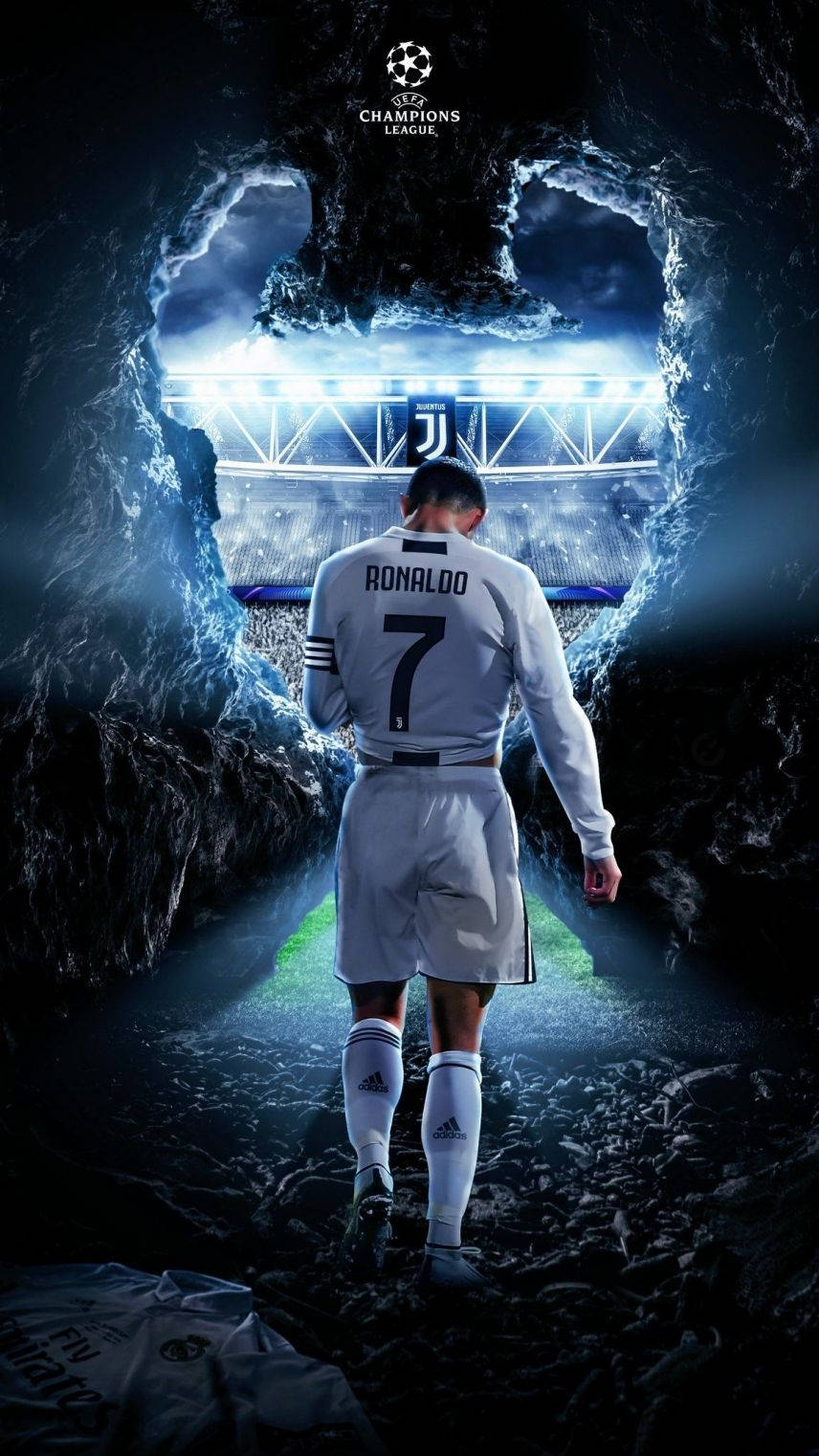 Cristiano Ronaldo Portugal Trophy Tunnel Background