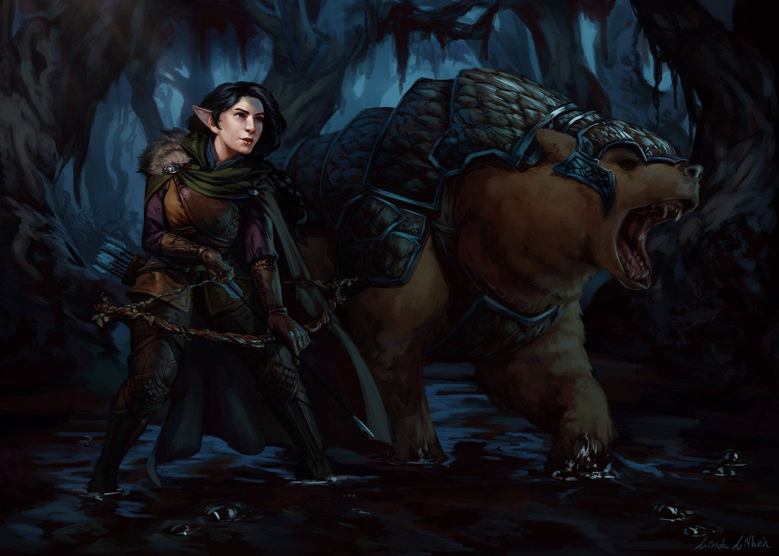 Critical Role Vex And Trinket Fantasy Art