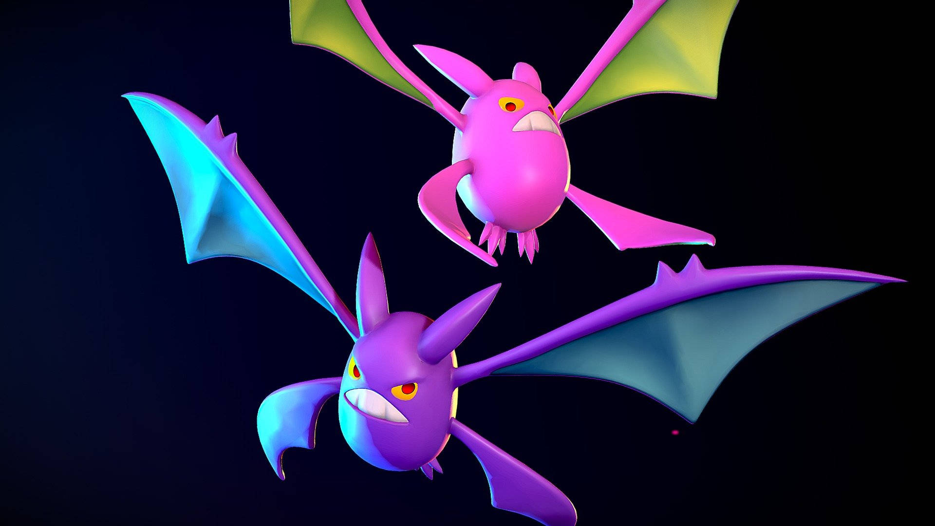 Crobat 3d Models Background