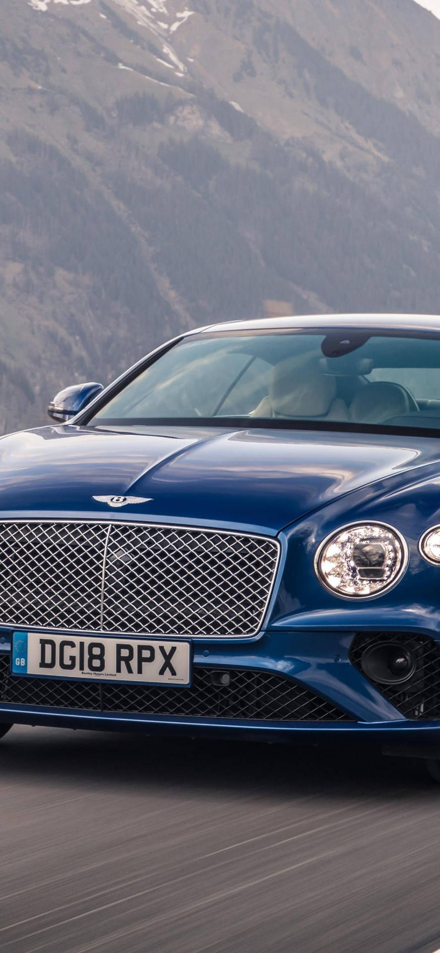 Cropped Moving Bentley Iphone Background