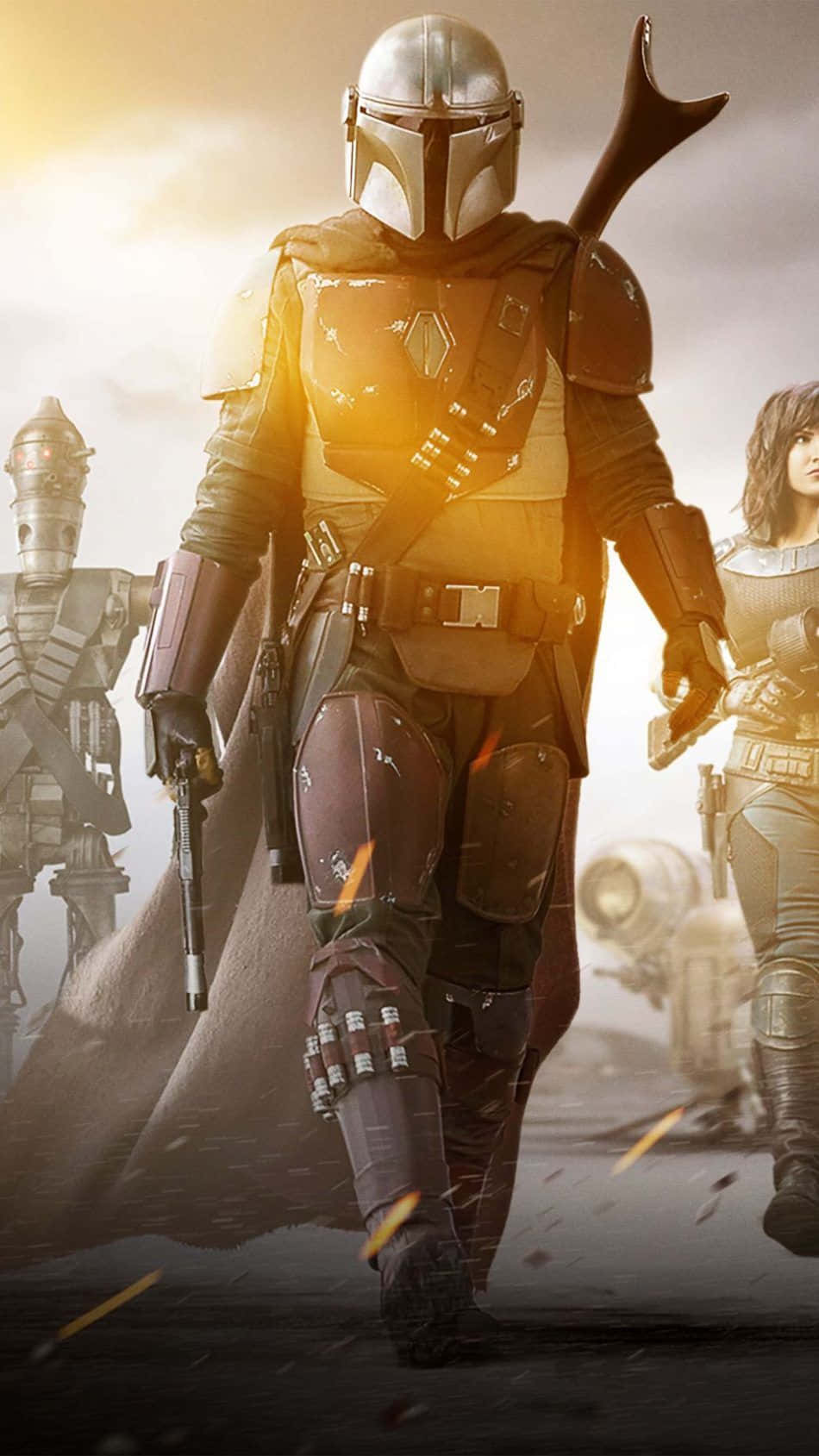 Cropped Poster The Mandalorian Iphone Background