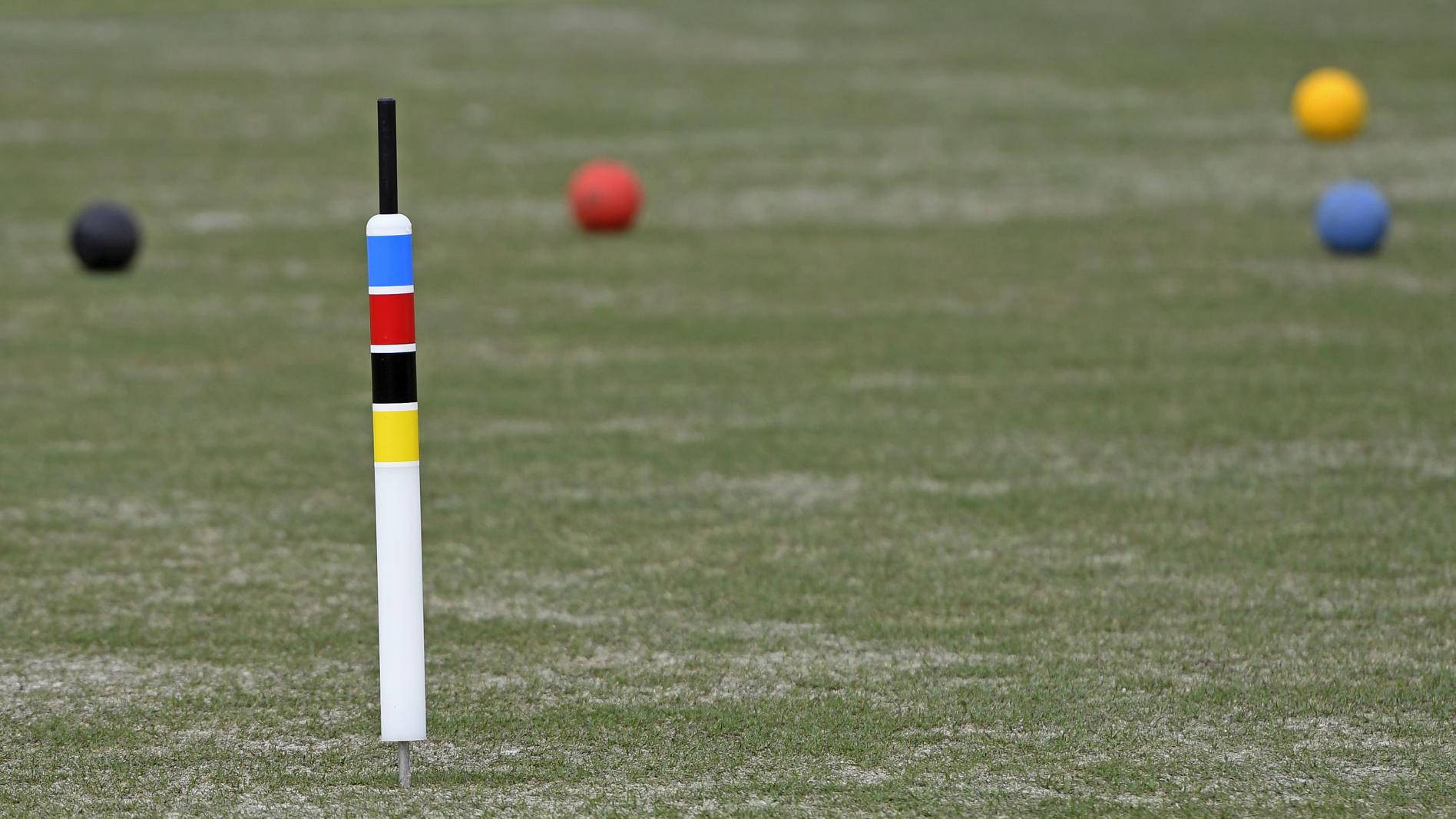 Croquet Balls Background