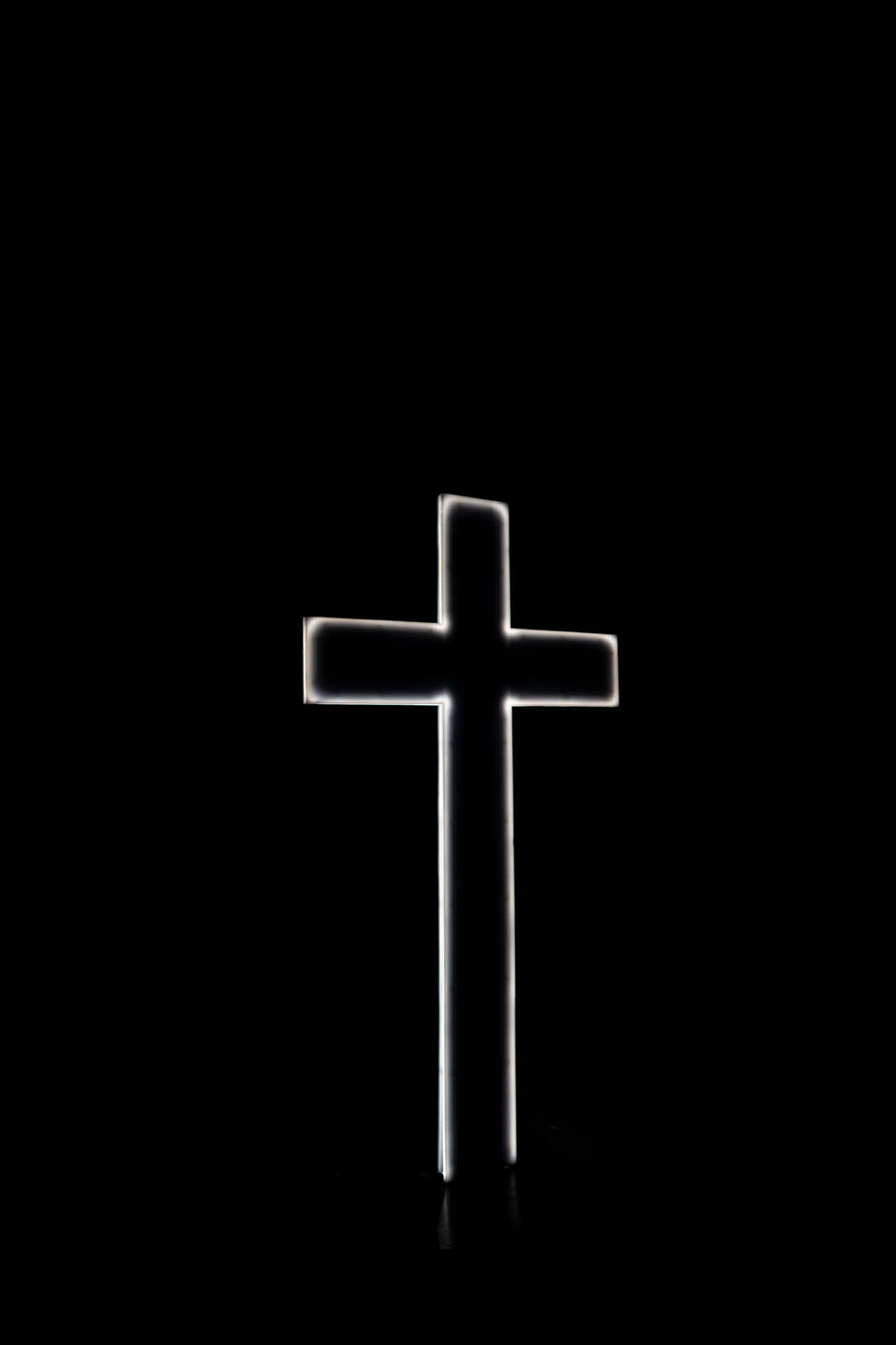 Cross Your Boundaries With An Aesthetic Cross. Background