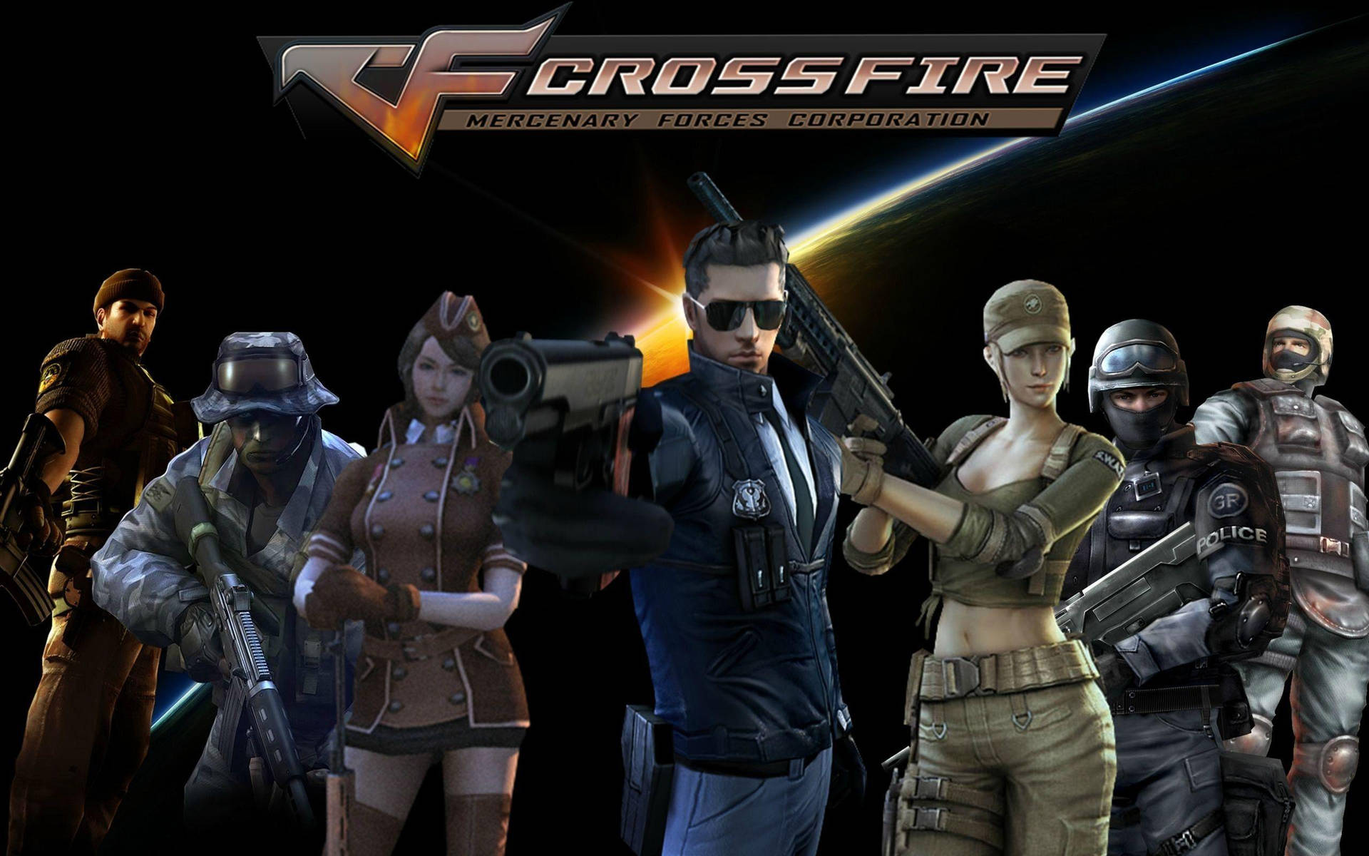 Crossfire Mercenary Forces Corporation Background