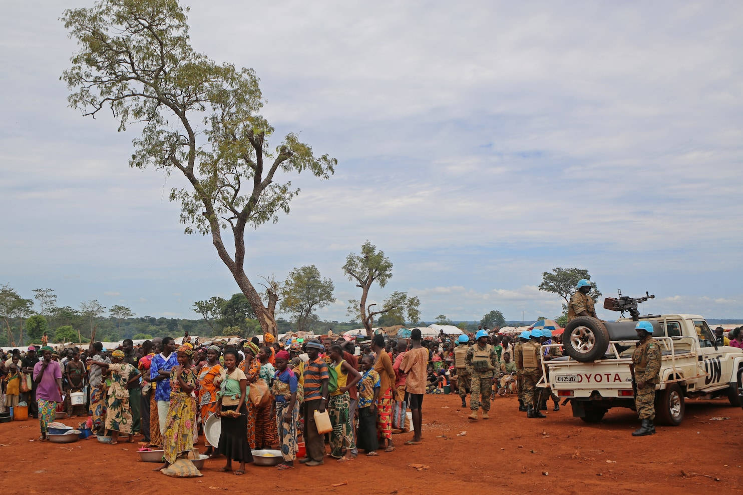 Crowd In Central African Republic