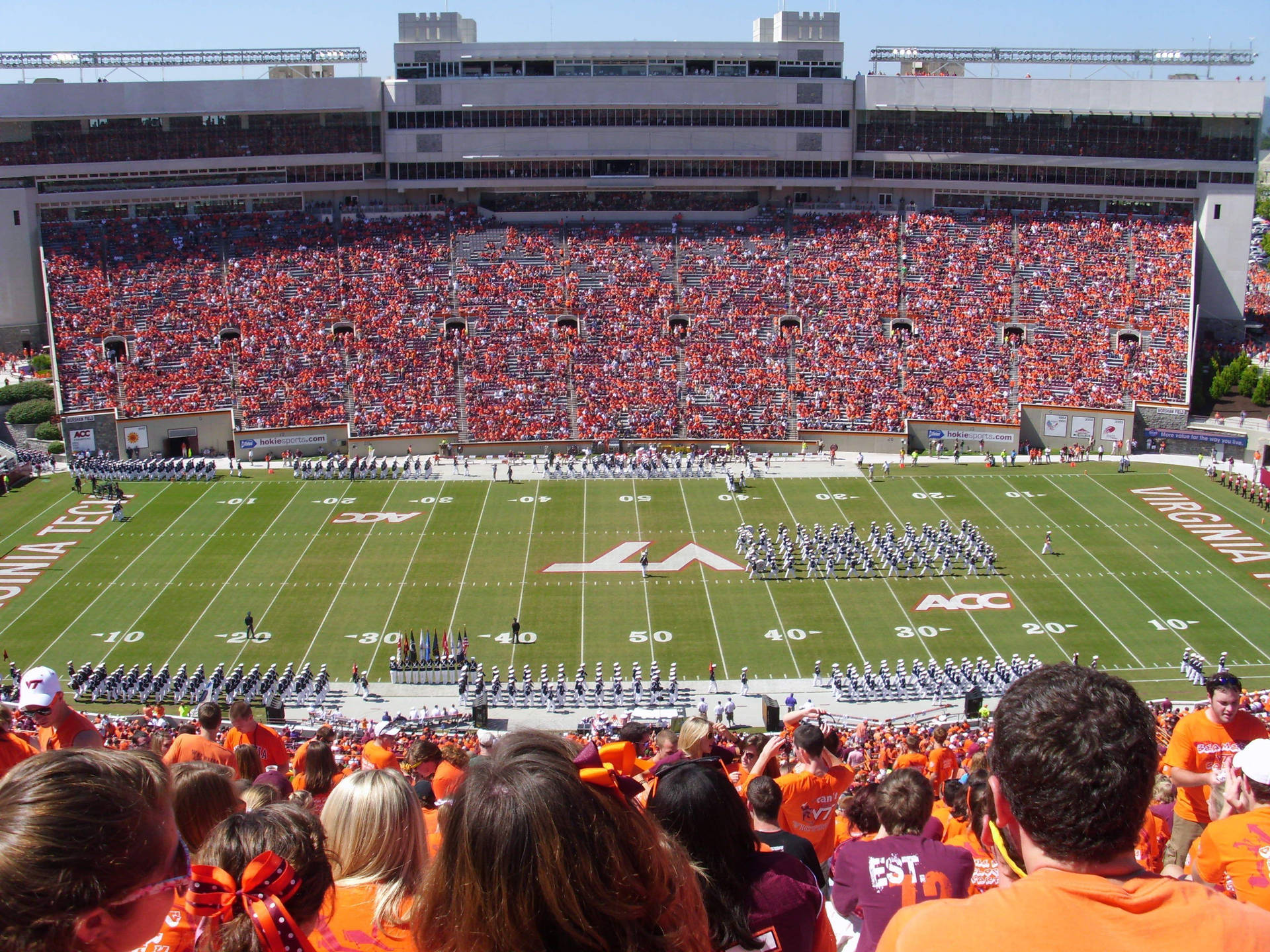 Crowd Lane Stadium Virginia Tech