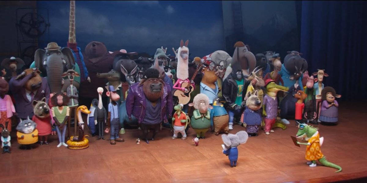 Crowd Of Animals Fron Sing 2