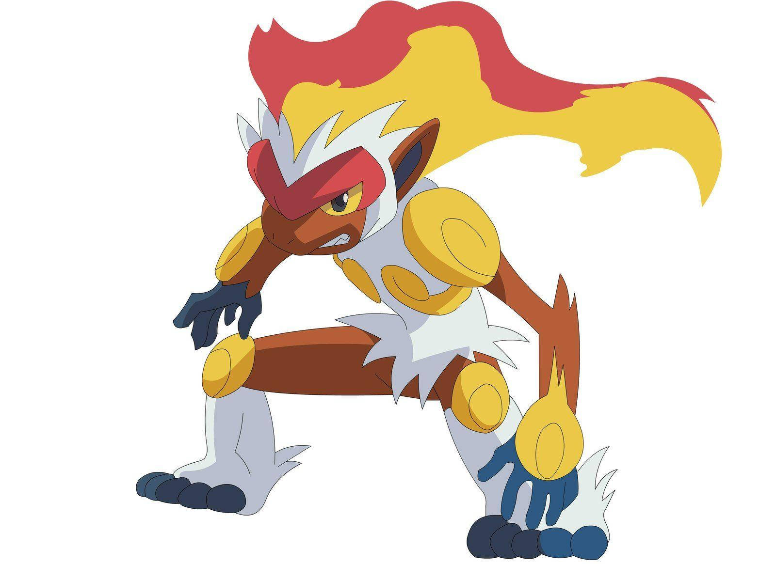 Crown Of Fire Infernape Background