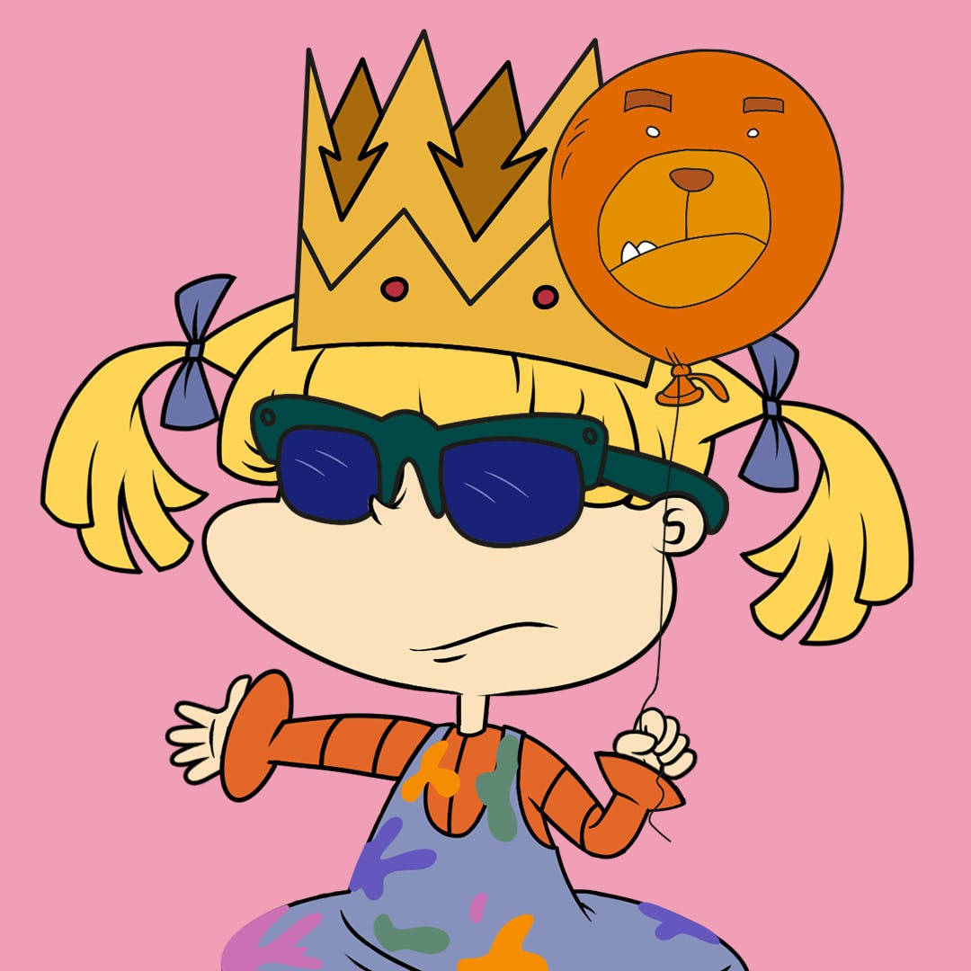 Crown Princess Angelica Pickles Of Rugrats Fame