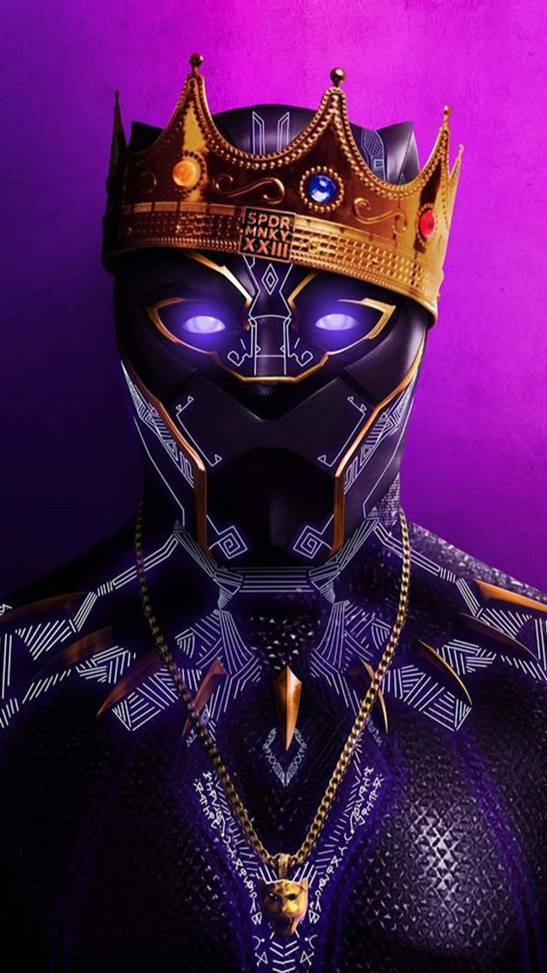 Crowned Black Panther Android