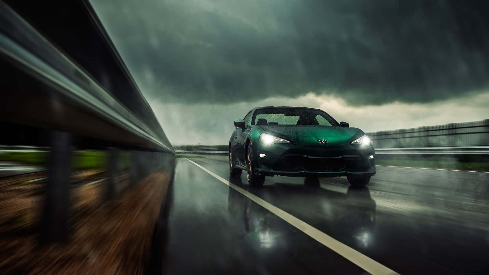 Cruise For Excitement In The Stunning 4k Toyota 86 Background