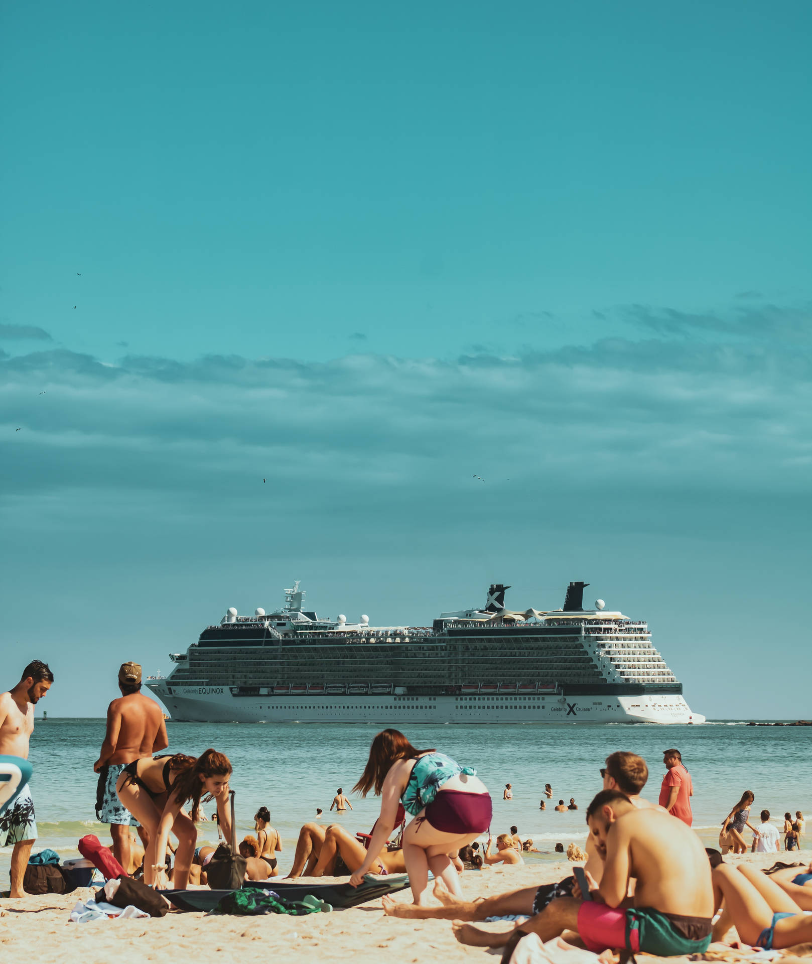 Cruise Ship Vacation Background