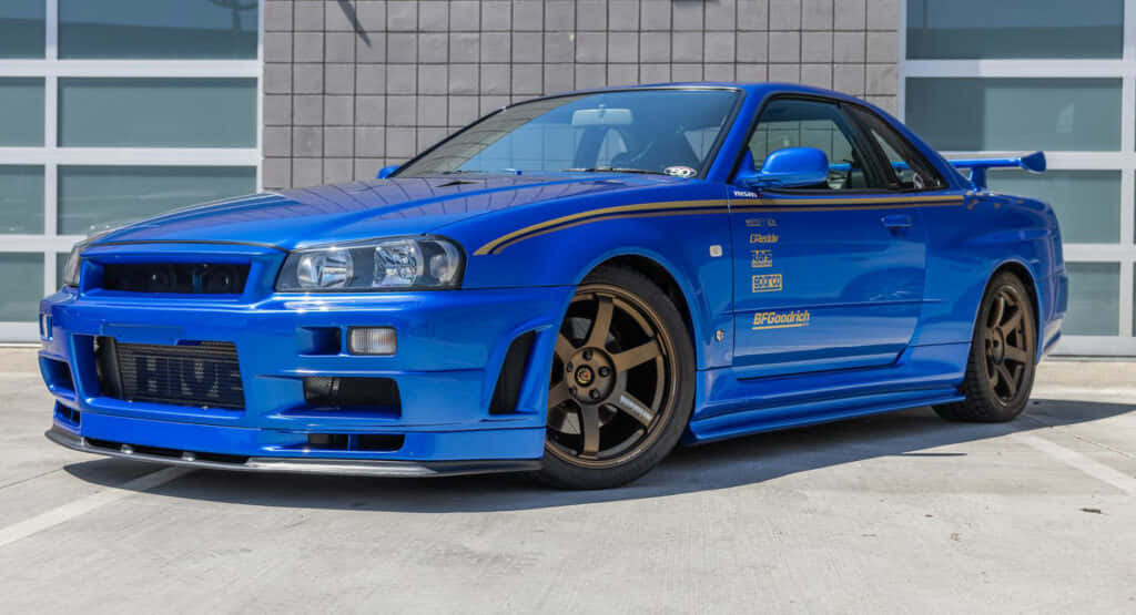Cruise The Streets In Paul Walker’s Skyline Background