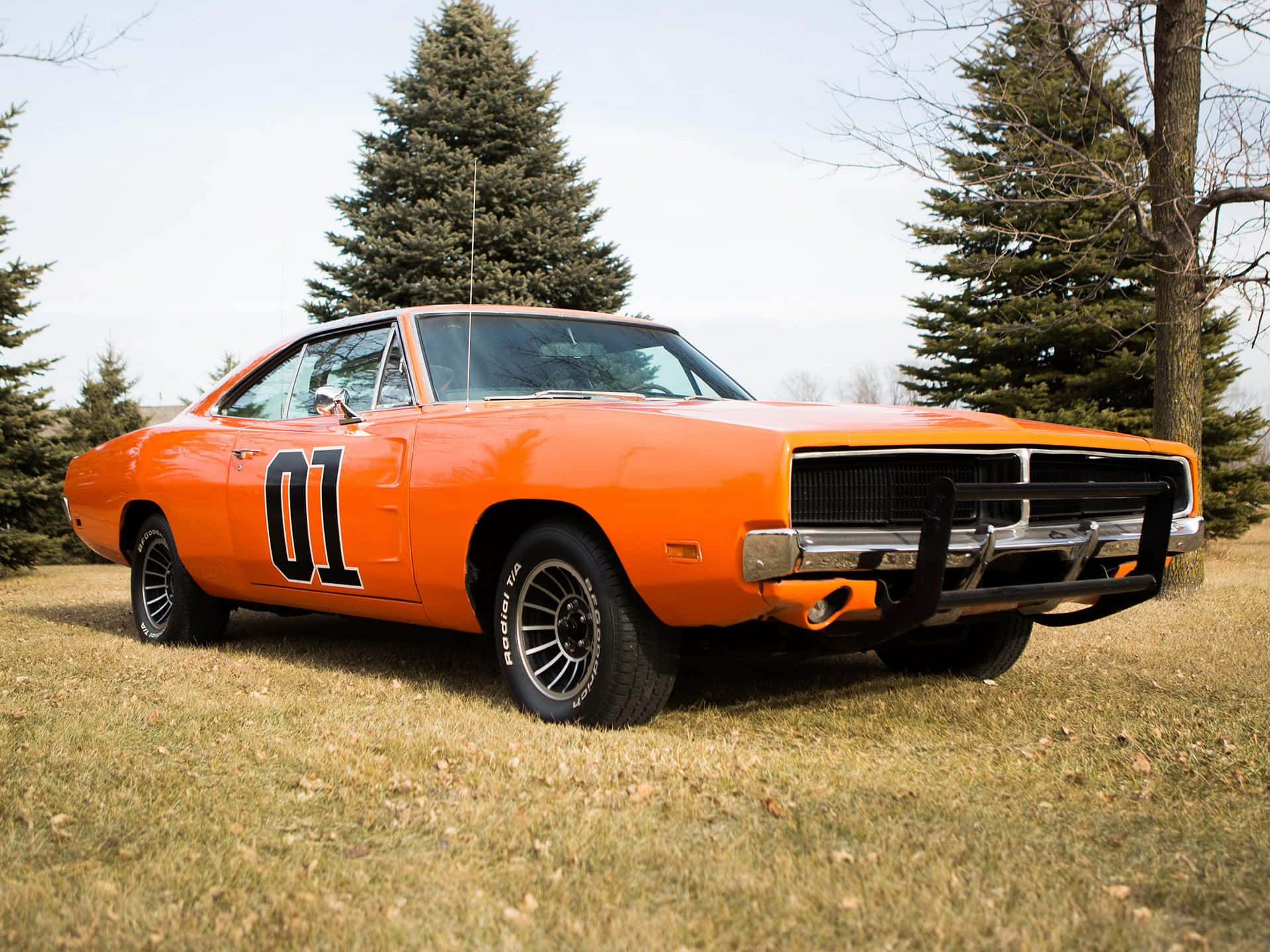 Cruise Toward New Adventures With The Iconic General Lee Background