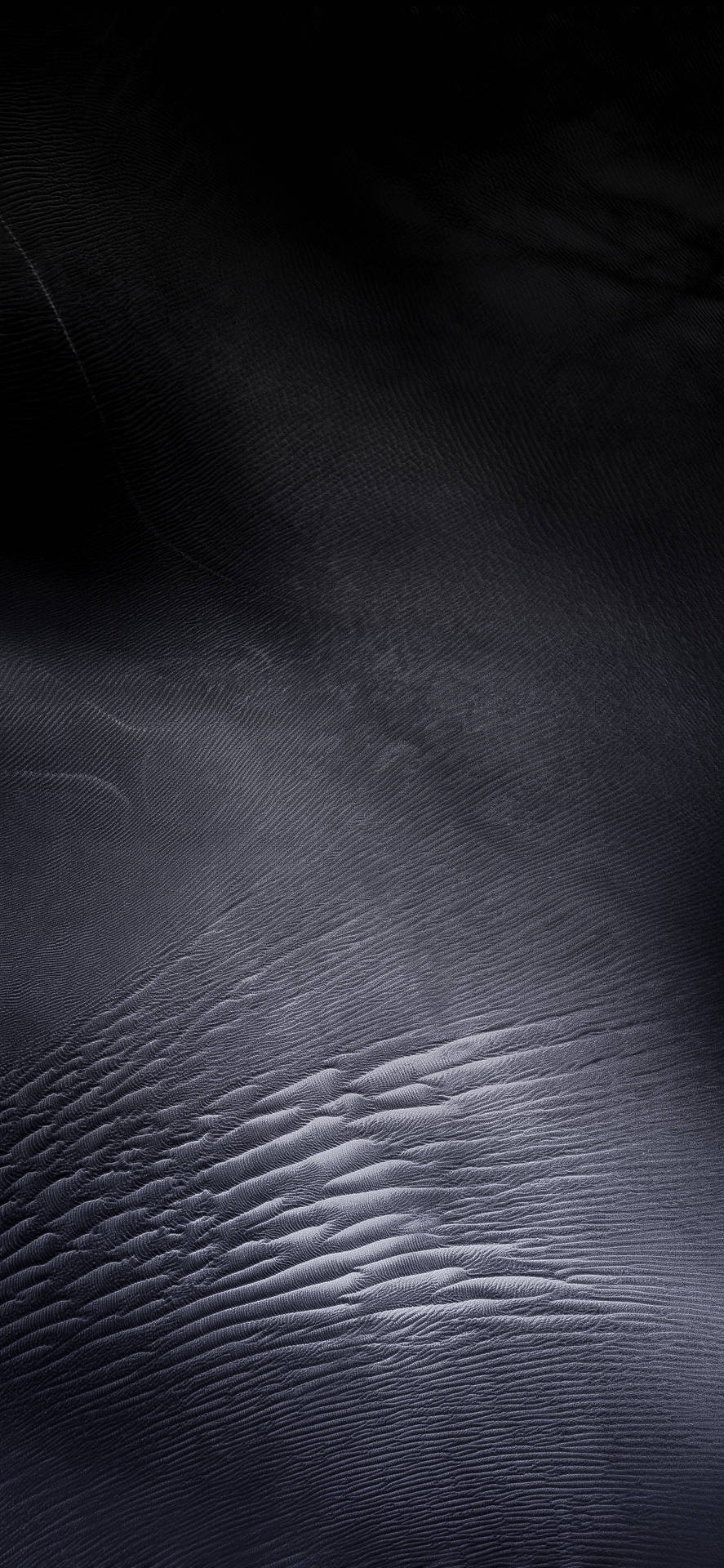 Crumpled Black Leather Iphone Background