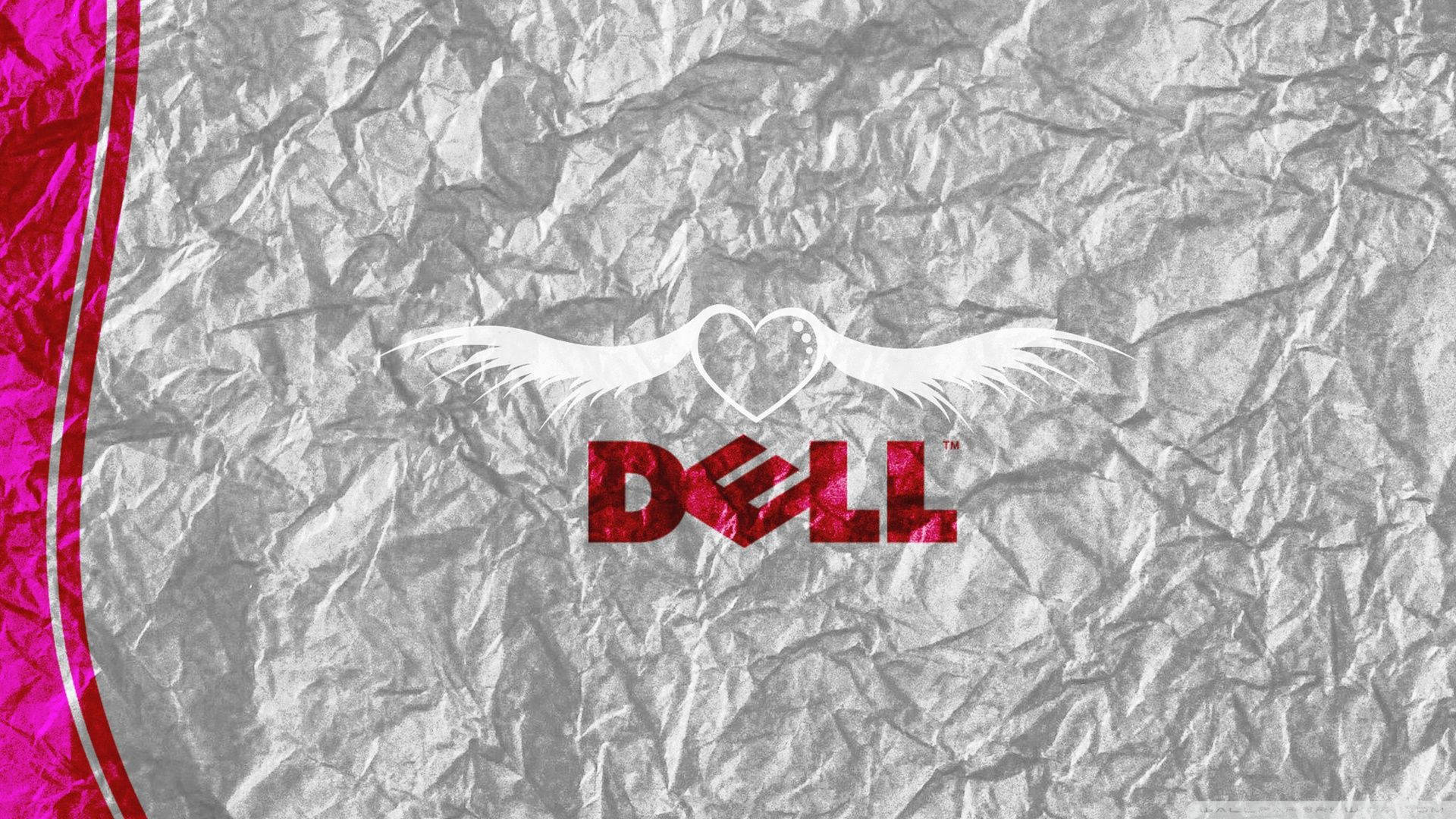 Crumpled Dell Hd Logo