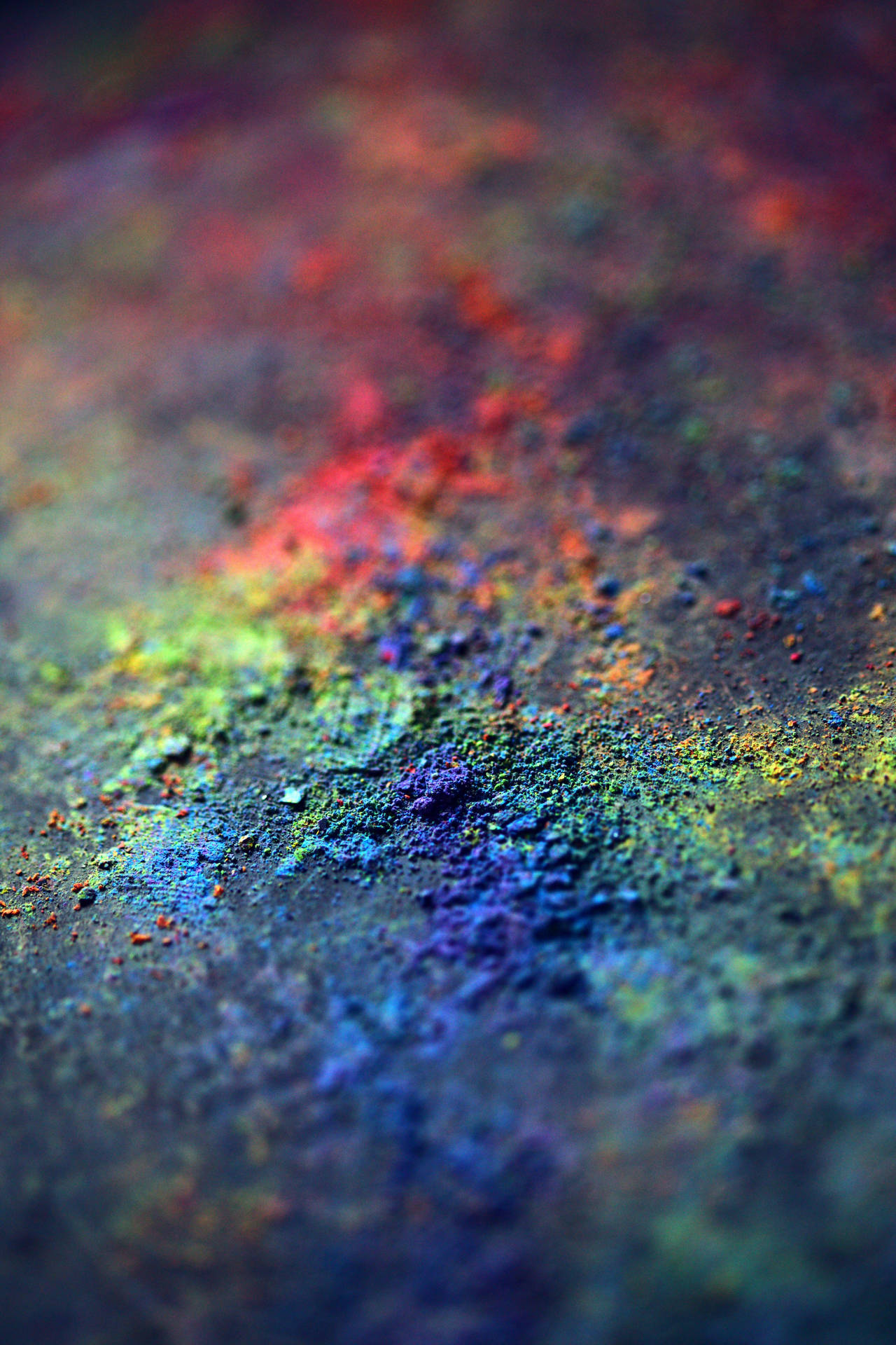 Crushed Powder From Happy Holi Hd Background