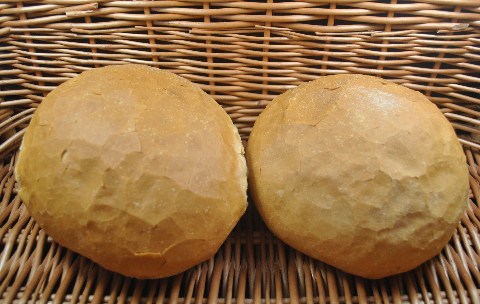 Crusty Round Bread Background