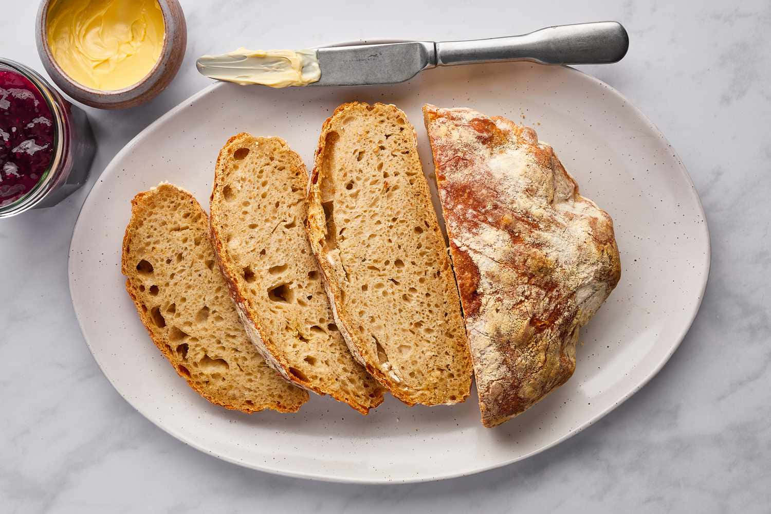 Crusty Slice Bread Spread