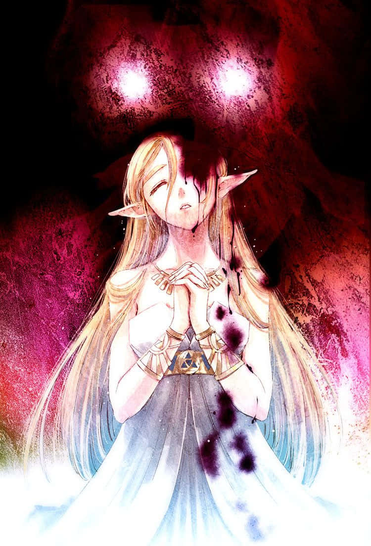 Crying Princess Zelda Botw Background