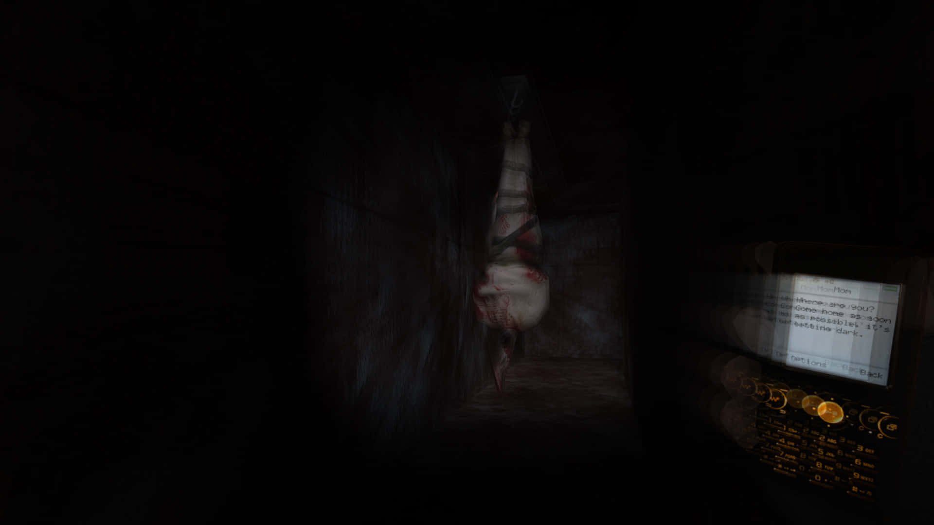 Cryof Fear Dark Corridor Encounter Background