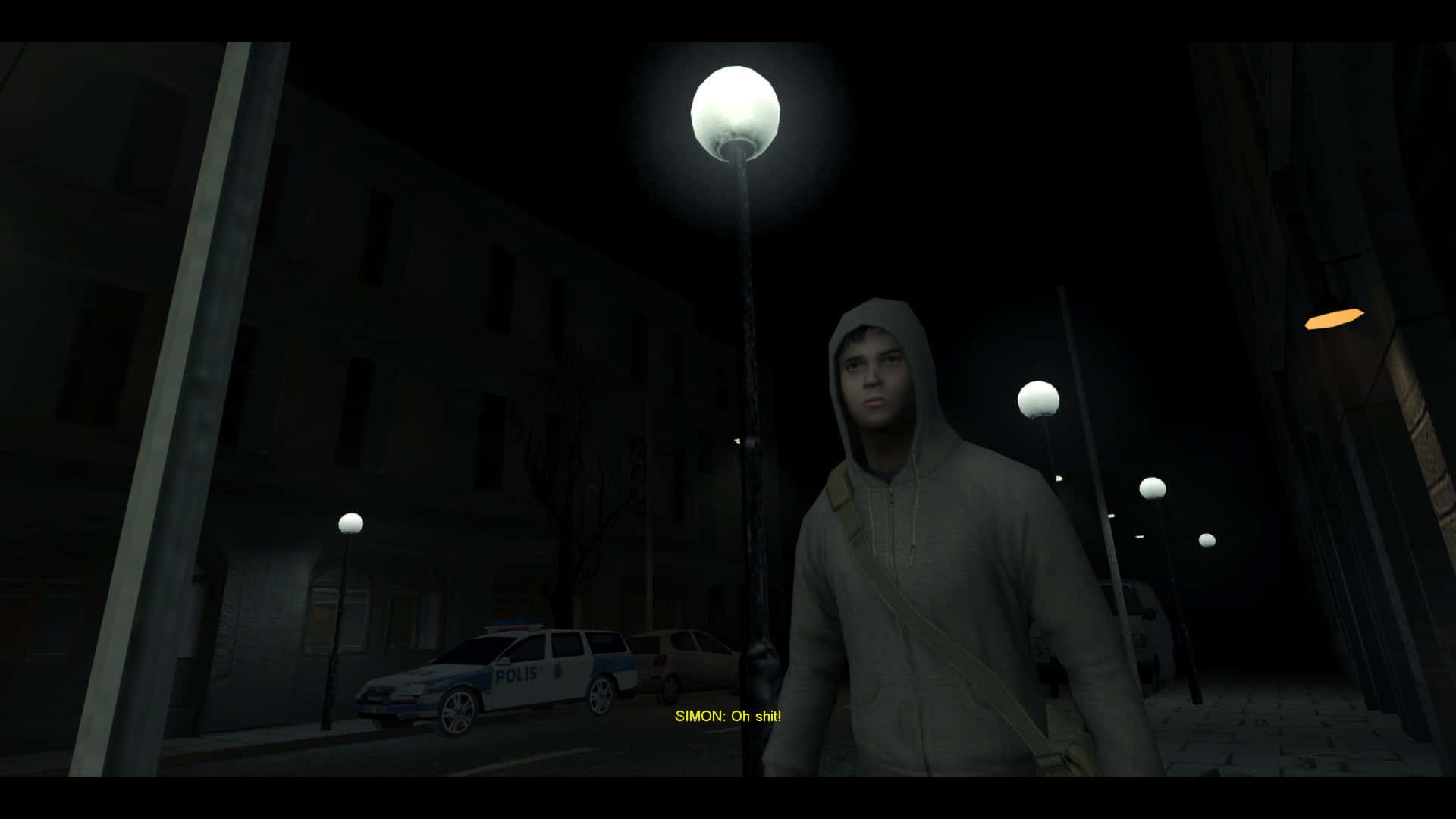 Cryof Fear Simon Streetlight Surprise Background