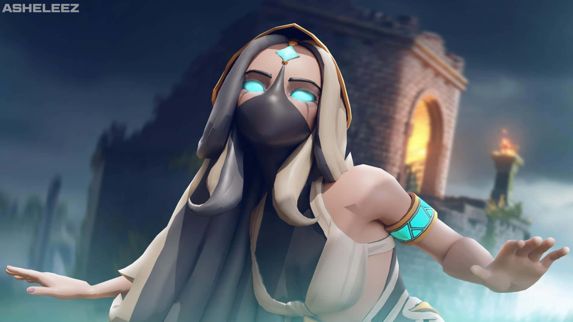 Cryptic Seris Skin Paladin Background
