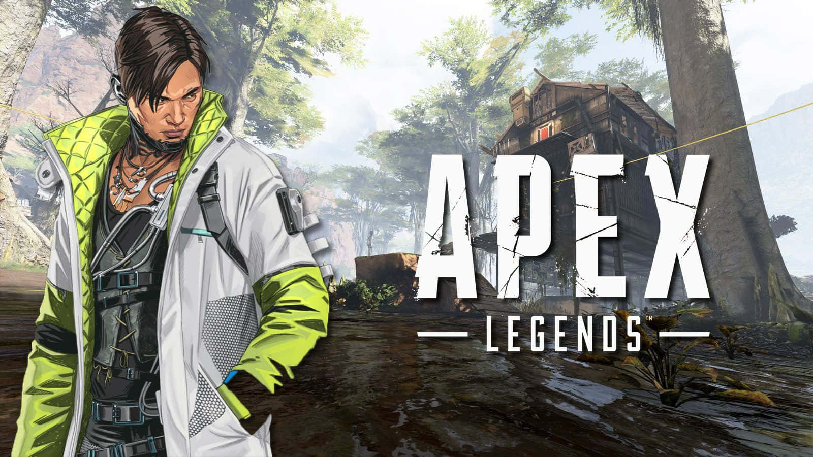 Crypto Is On The Hunt In Apex Legends Background
