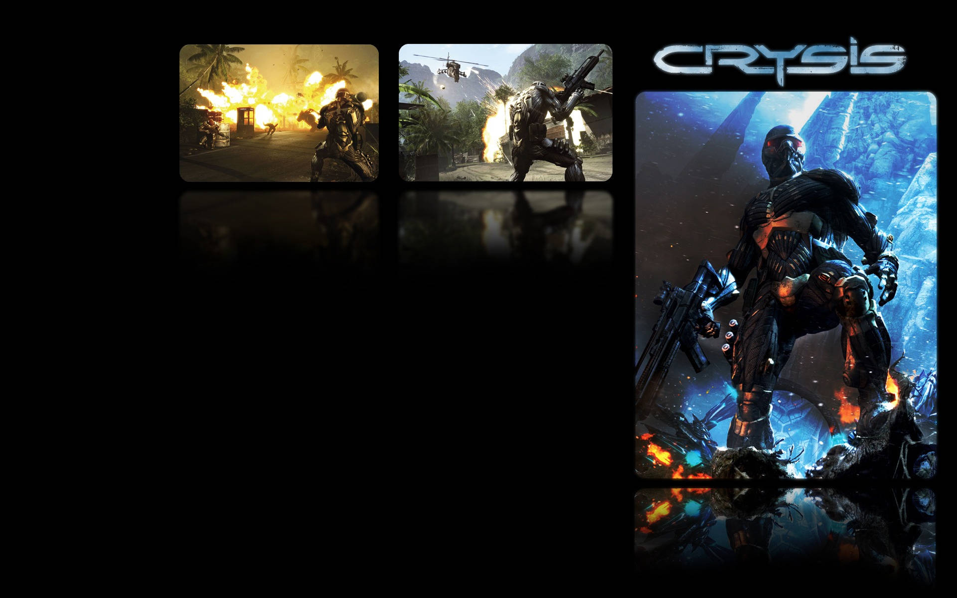 Crysis 3 Collage 4k Background