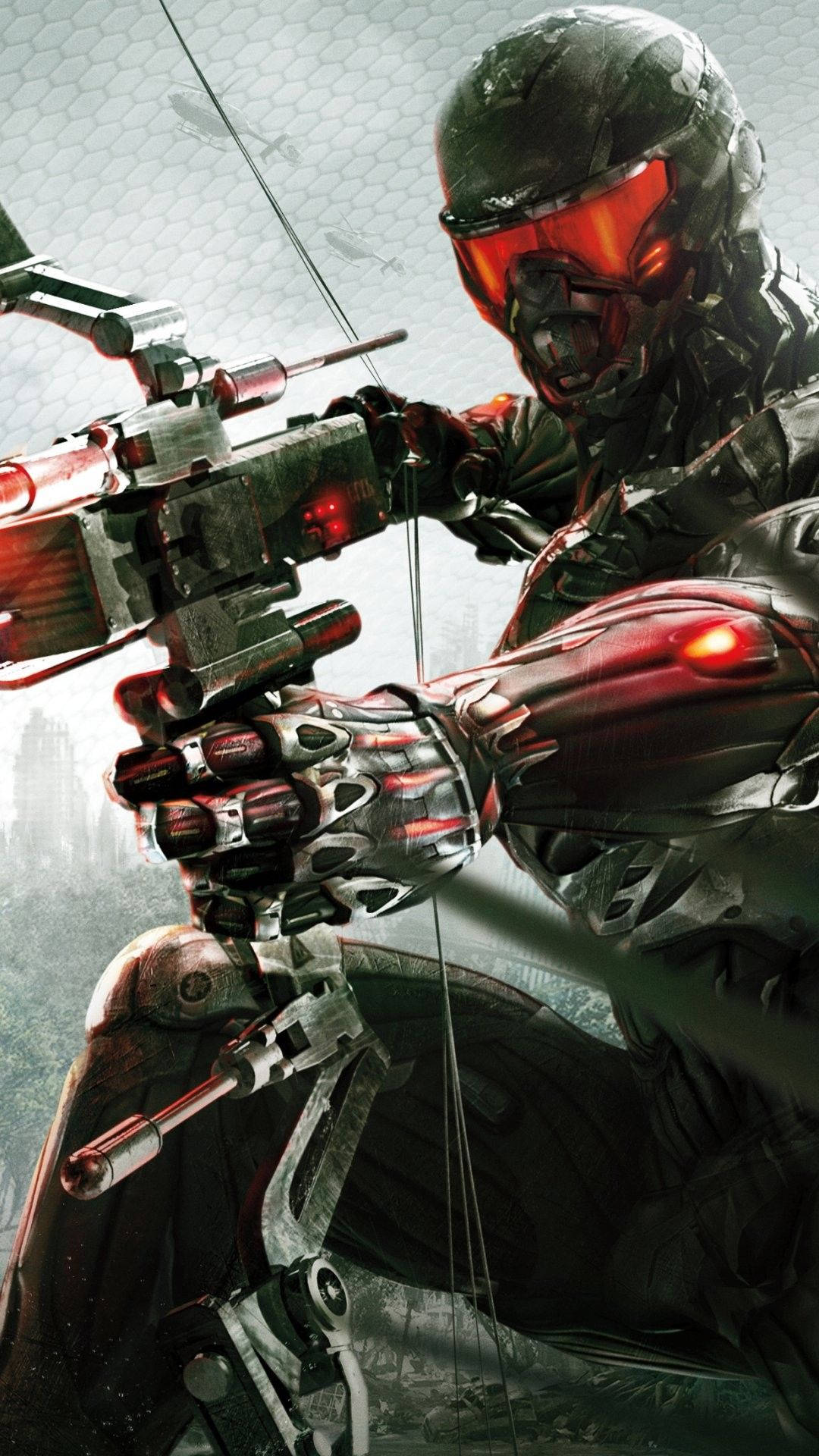 Crysis 3 Exoskeleton Suit Background