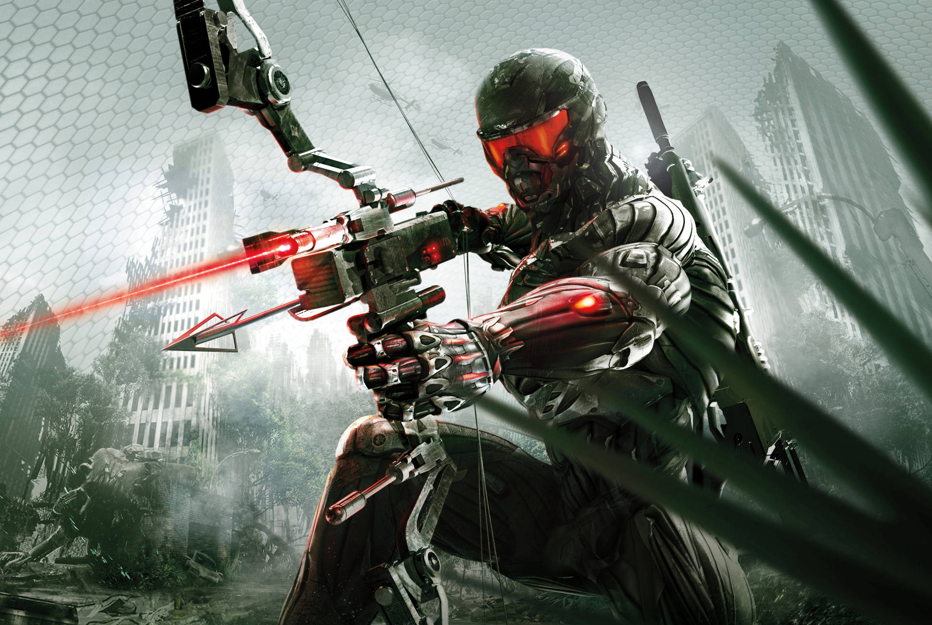 Crysis 3 Laser Bow Background