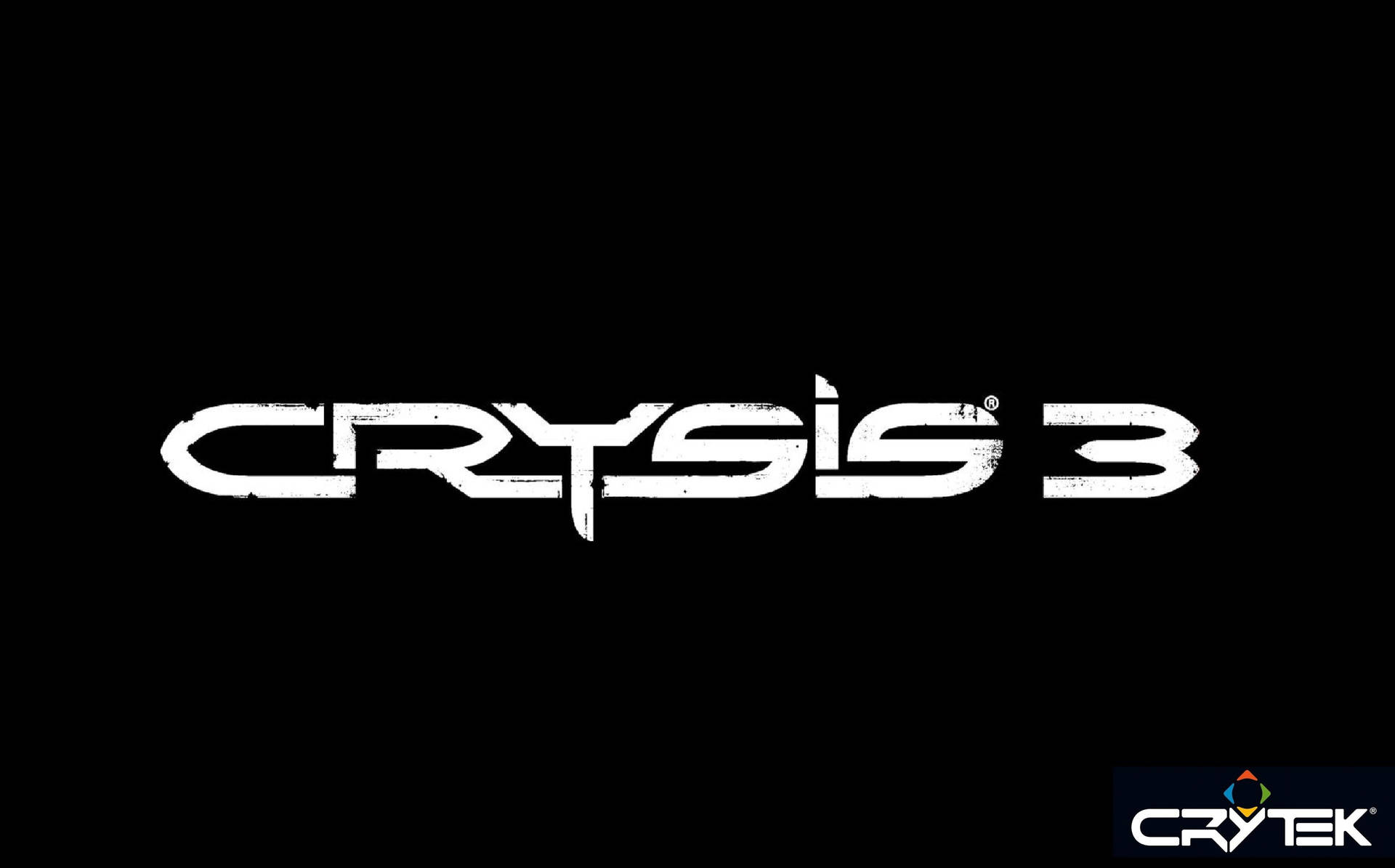 Crysis 3 Minimalist Logo 4k Background